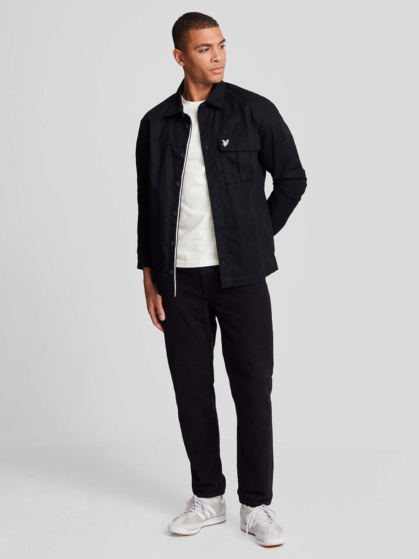 T-SHIRT LYLE&SCOTT UOMO BIANCO