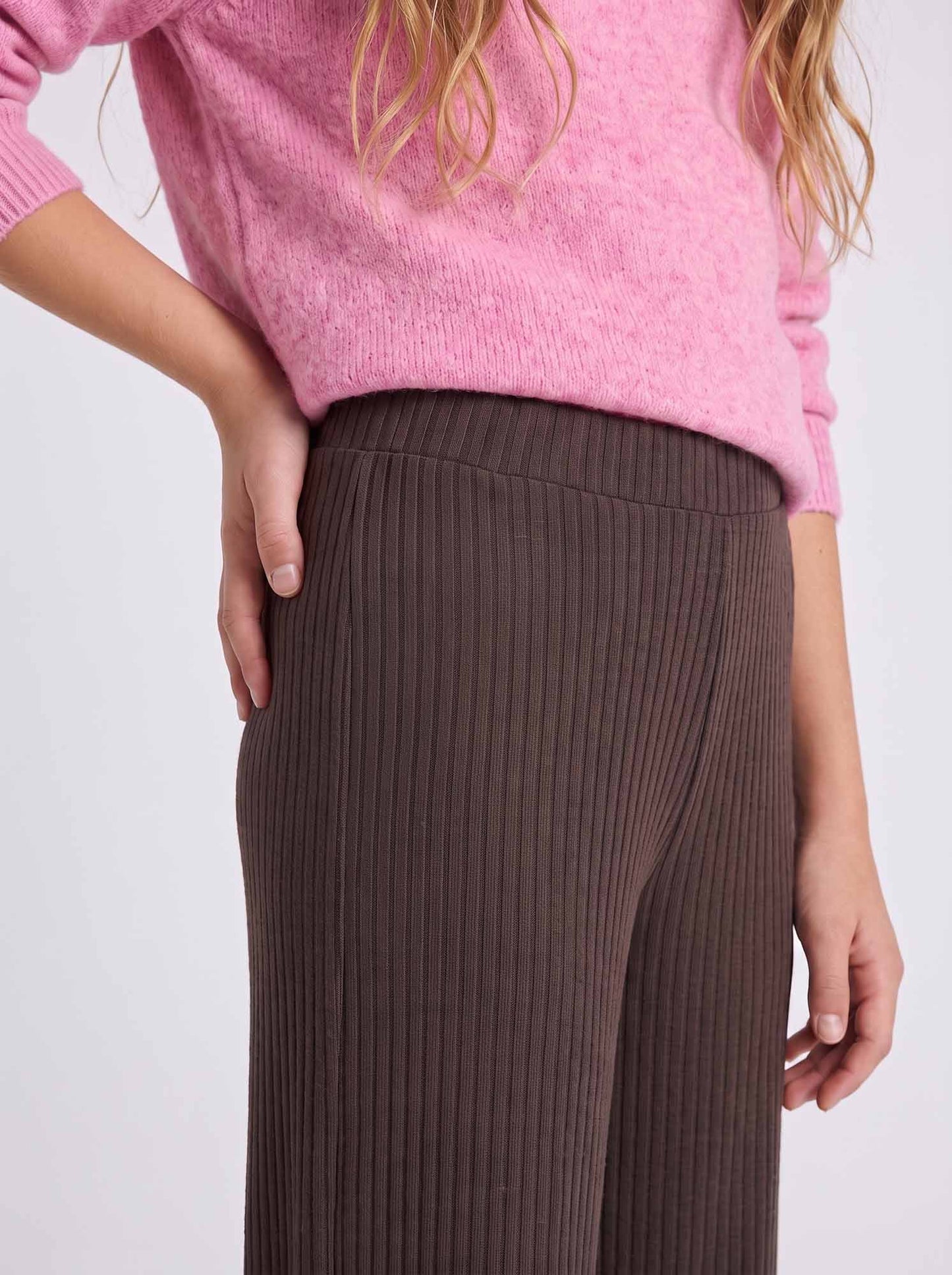 Only Jr Kognella, pantalone da bambina marrone