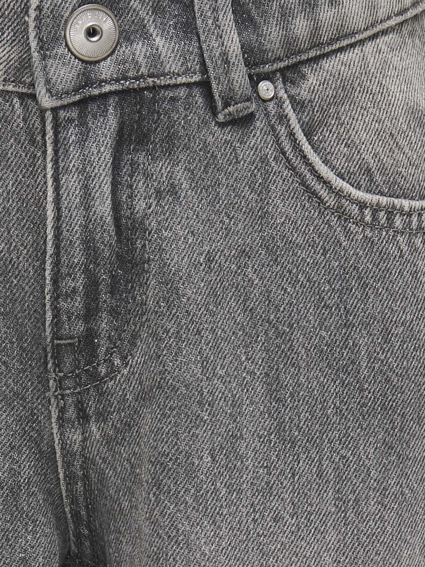 JEANS HARMONY WIDE CARGO ONLY DA BAMBINA GRIGIO DENIM