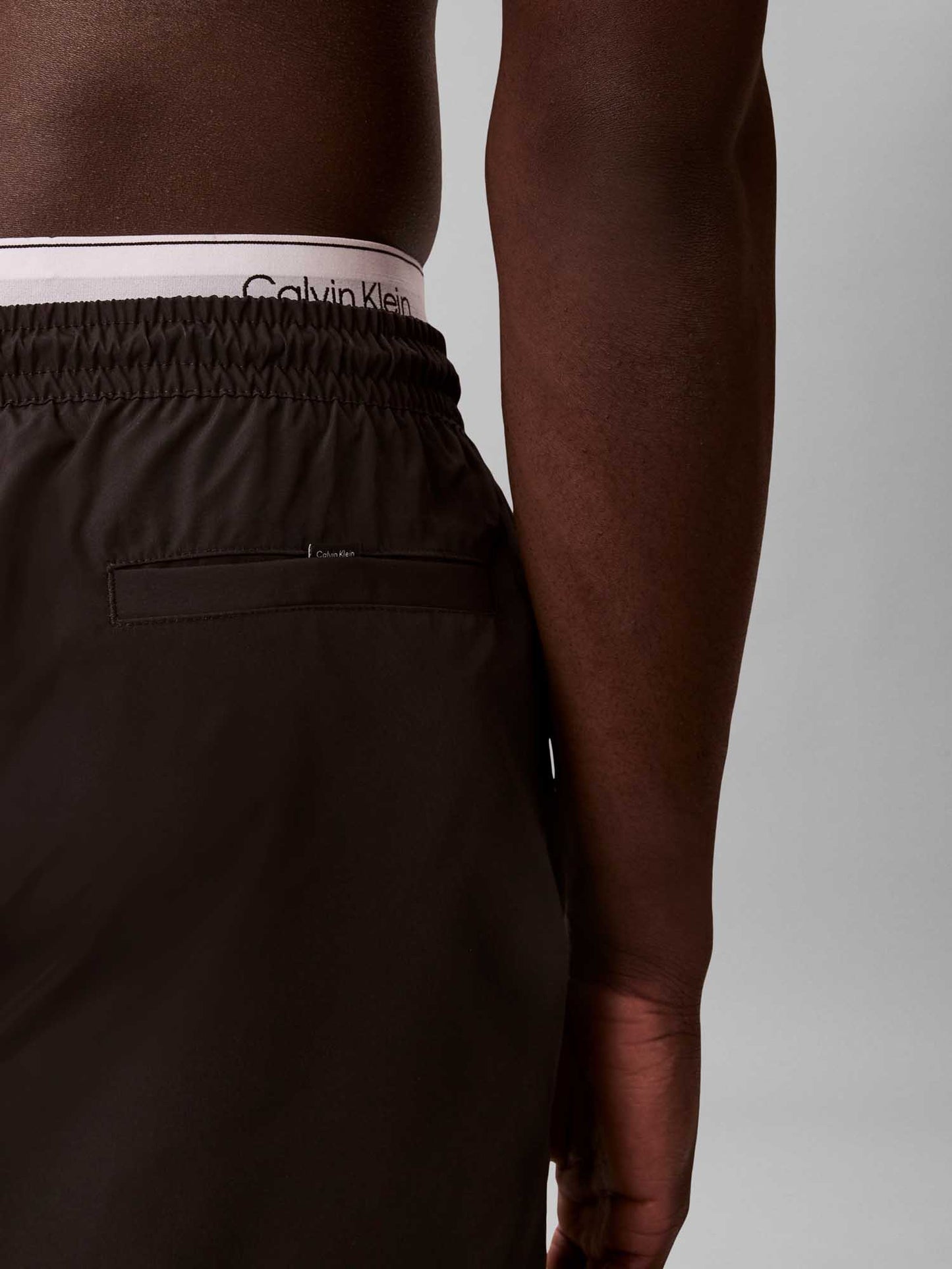 Calvin Klein Medium Drawstring, costume da bagno uomo nero