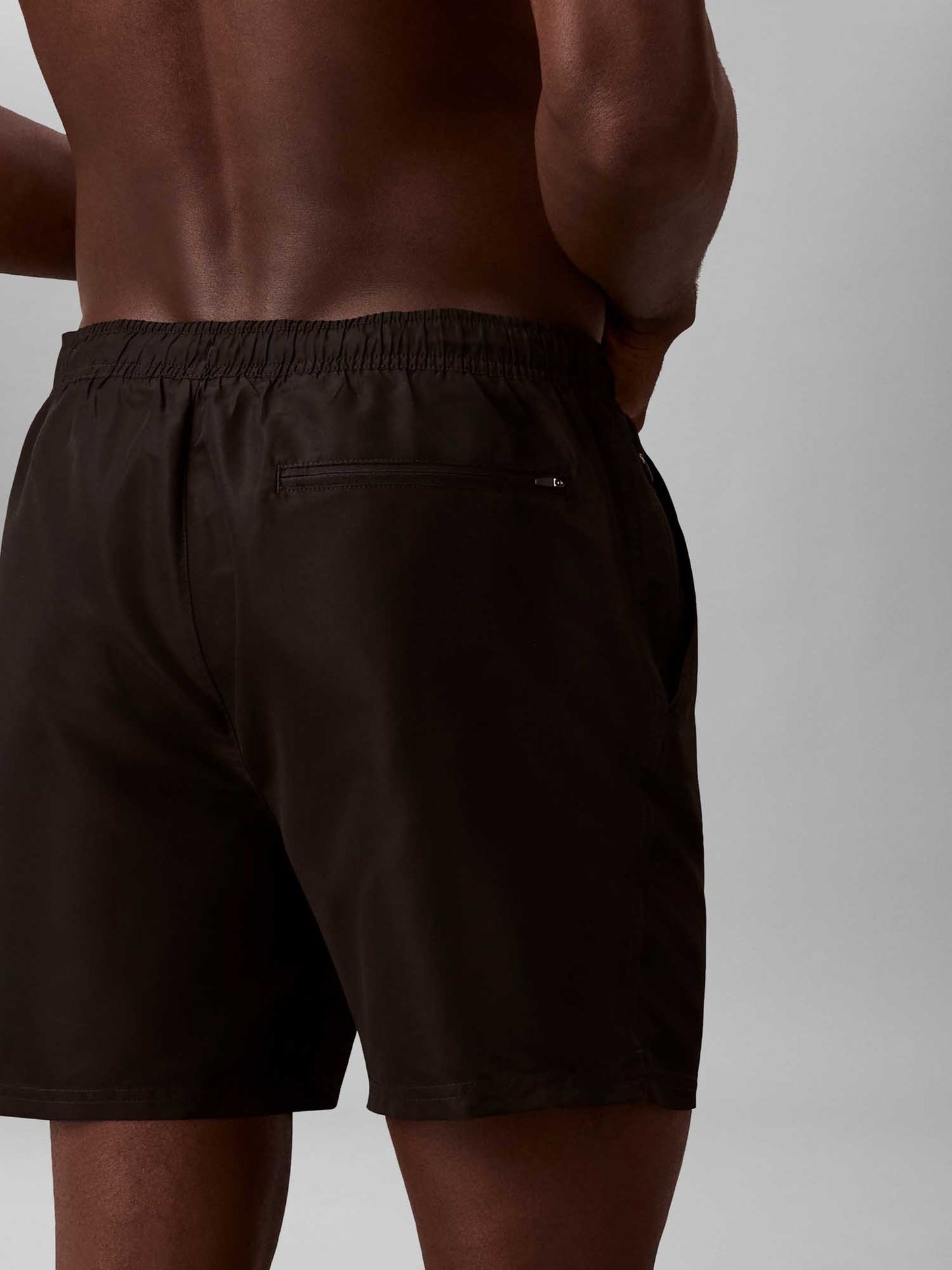 Calvin Klein Medium Drawstring, boxer swim nero uomo