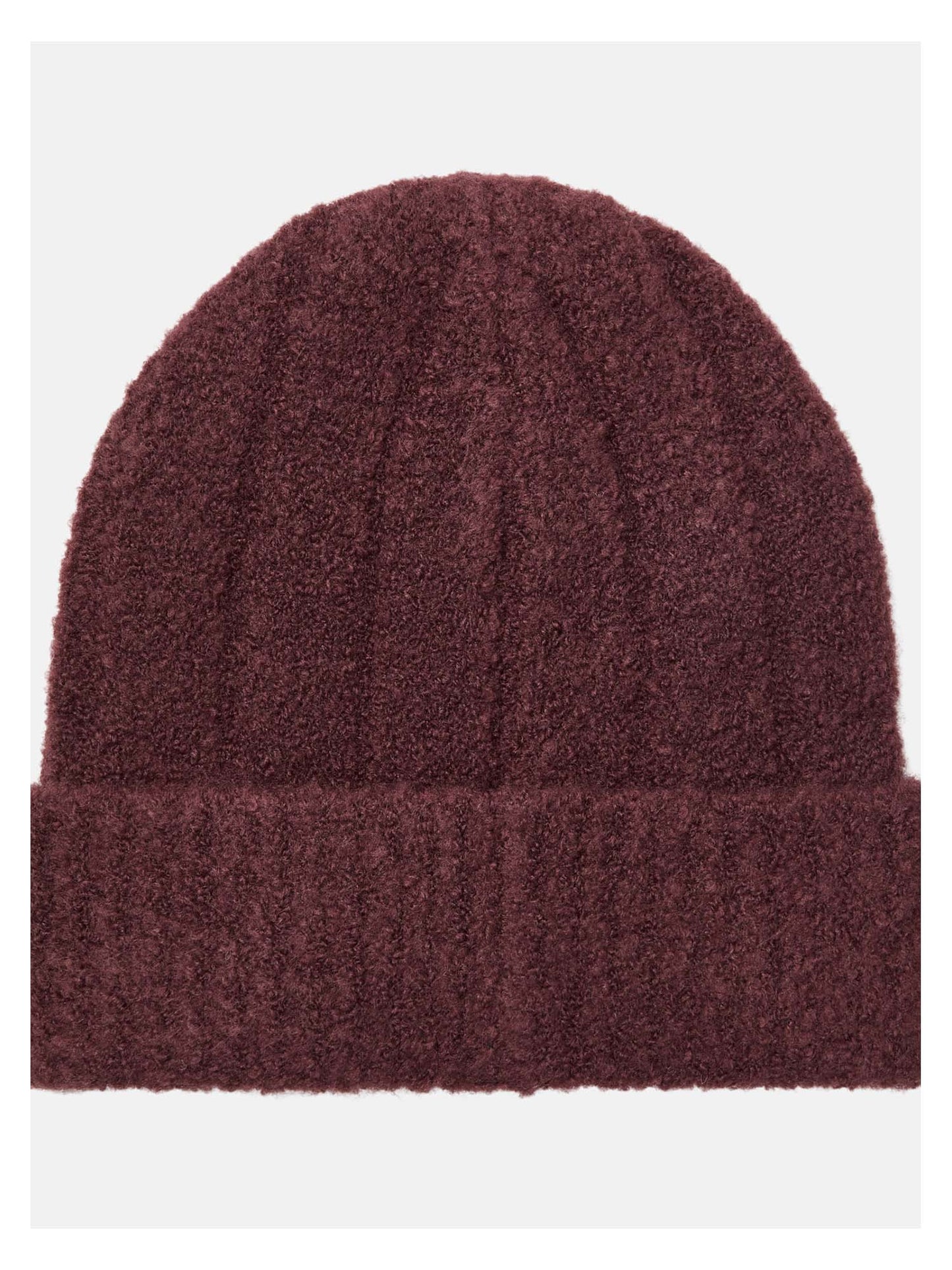 CAPPELLO PATCH BOUCLE CALVIN KLEIN UNISEX BORDEAUX