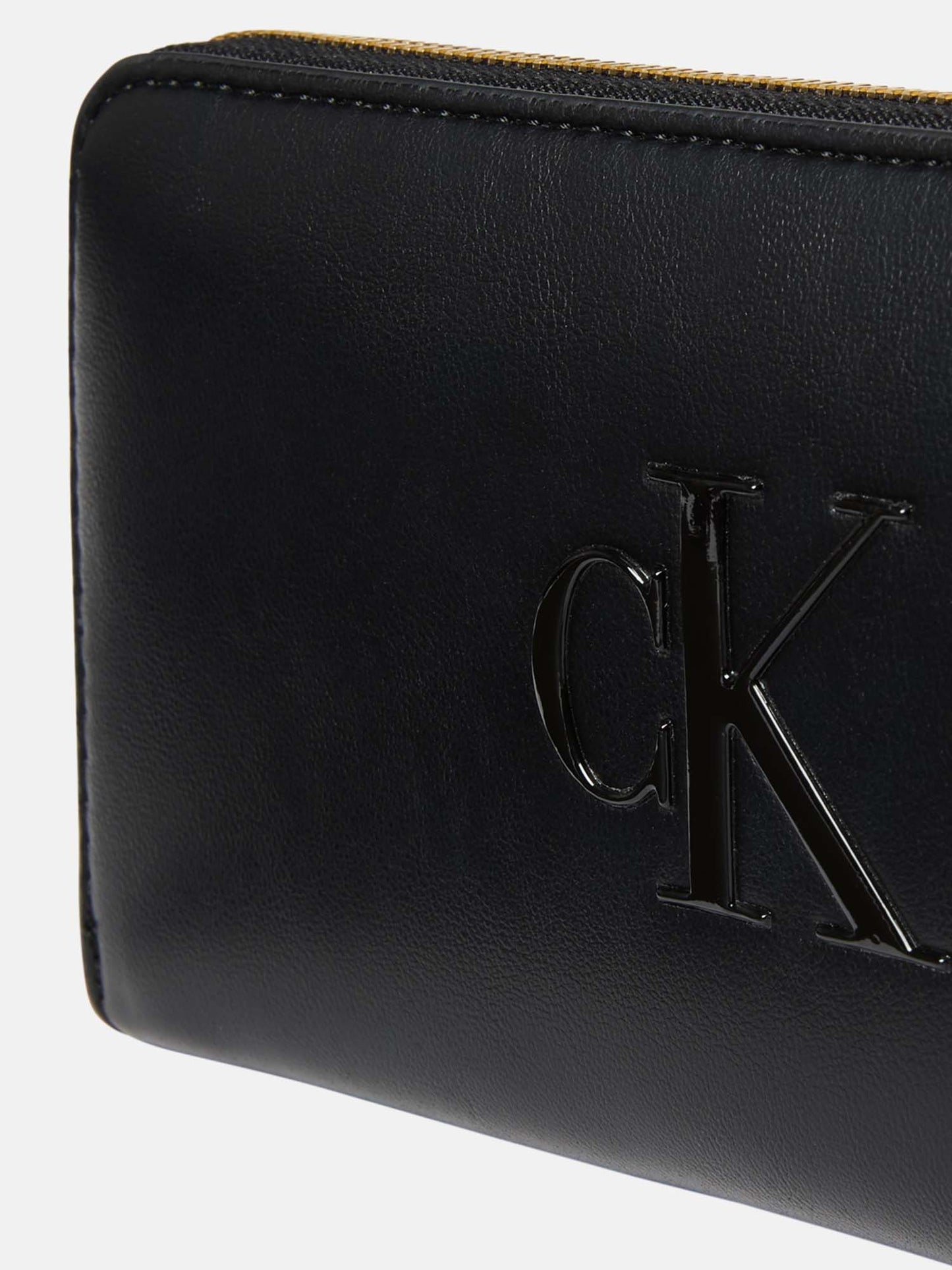 PORTAFOGLI ZIP AROUND CALVIN KLEIN DONNA NERO