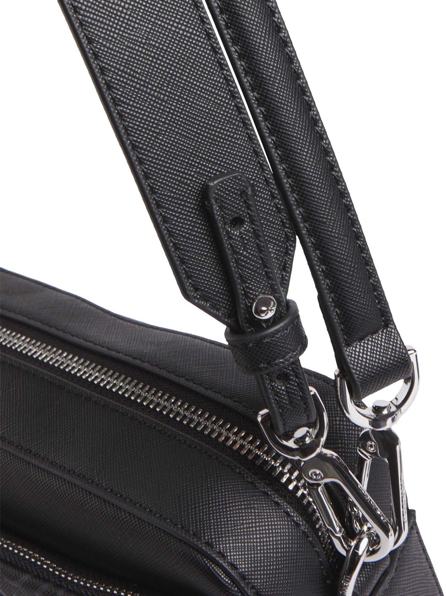 BORSA A TRACOLLA MONOGRAM CALVIN KLEIN DA DONNA NERO