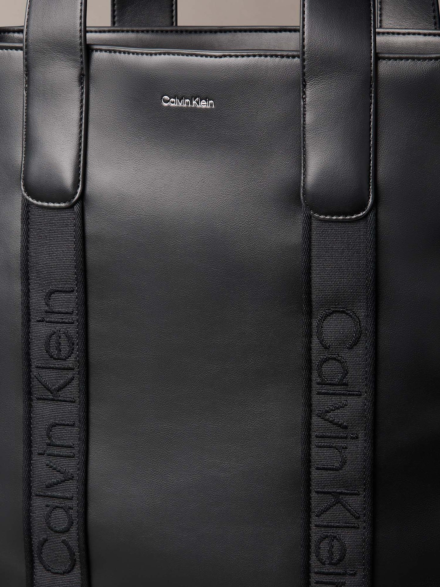 BORSA TOTE STRAP CALVIN KLEIN JEANS DA DONNA NERO