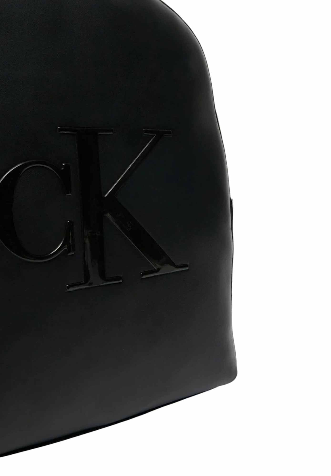 Calvin Klein Bold Backpack, zaino da unisex adulto nero