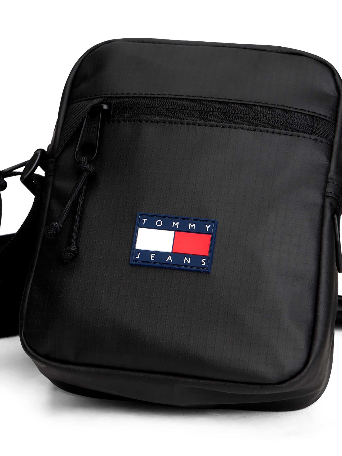 Tommy Jeans Tech Reporter, tracolla marsupio nera da uomo