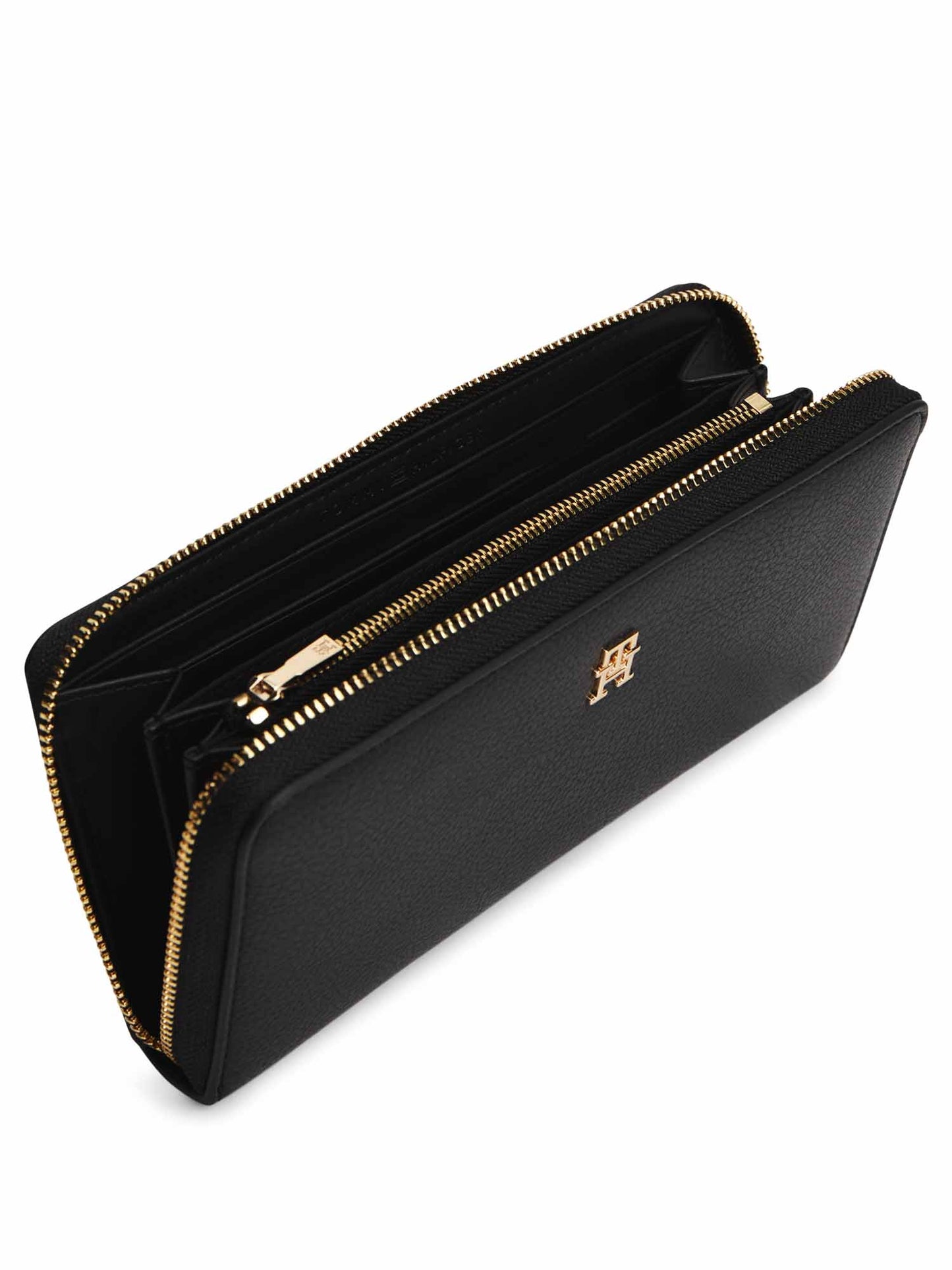 Tommy Hilfiger Icon Lrg Za, portafoglio da donna nero