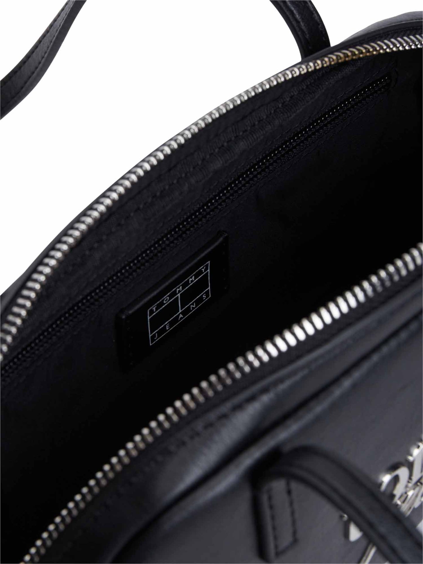 Tommy Hilfiger TJW Bold Shoulder, borsa unisex adulto nera