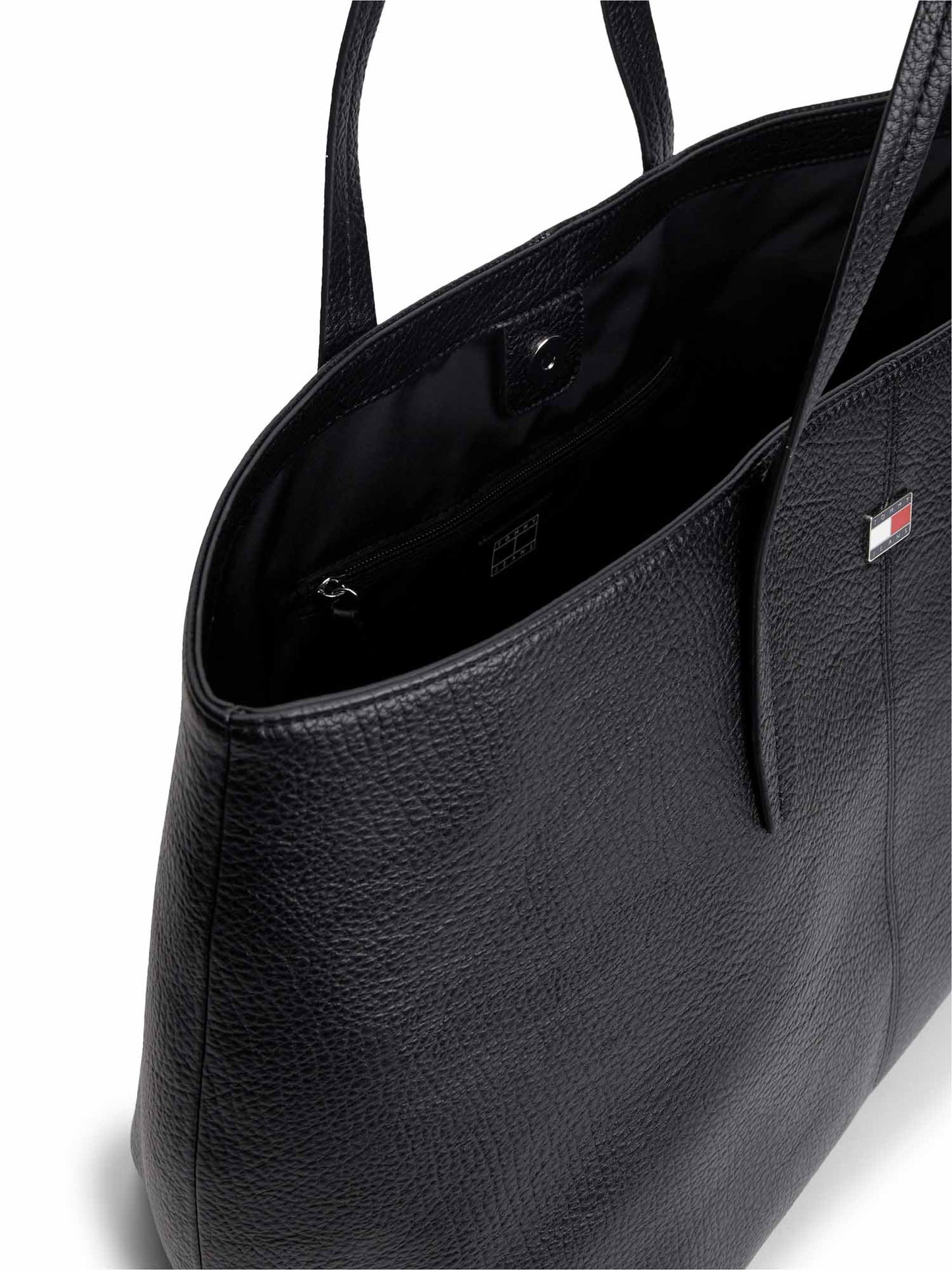 Tommy Hilfiger Slouchy Tot, borsa unisex adulto nera