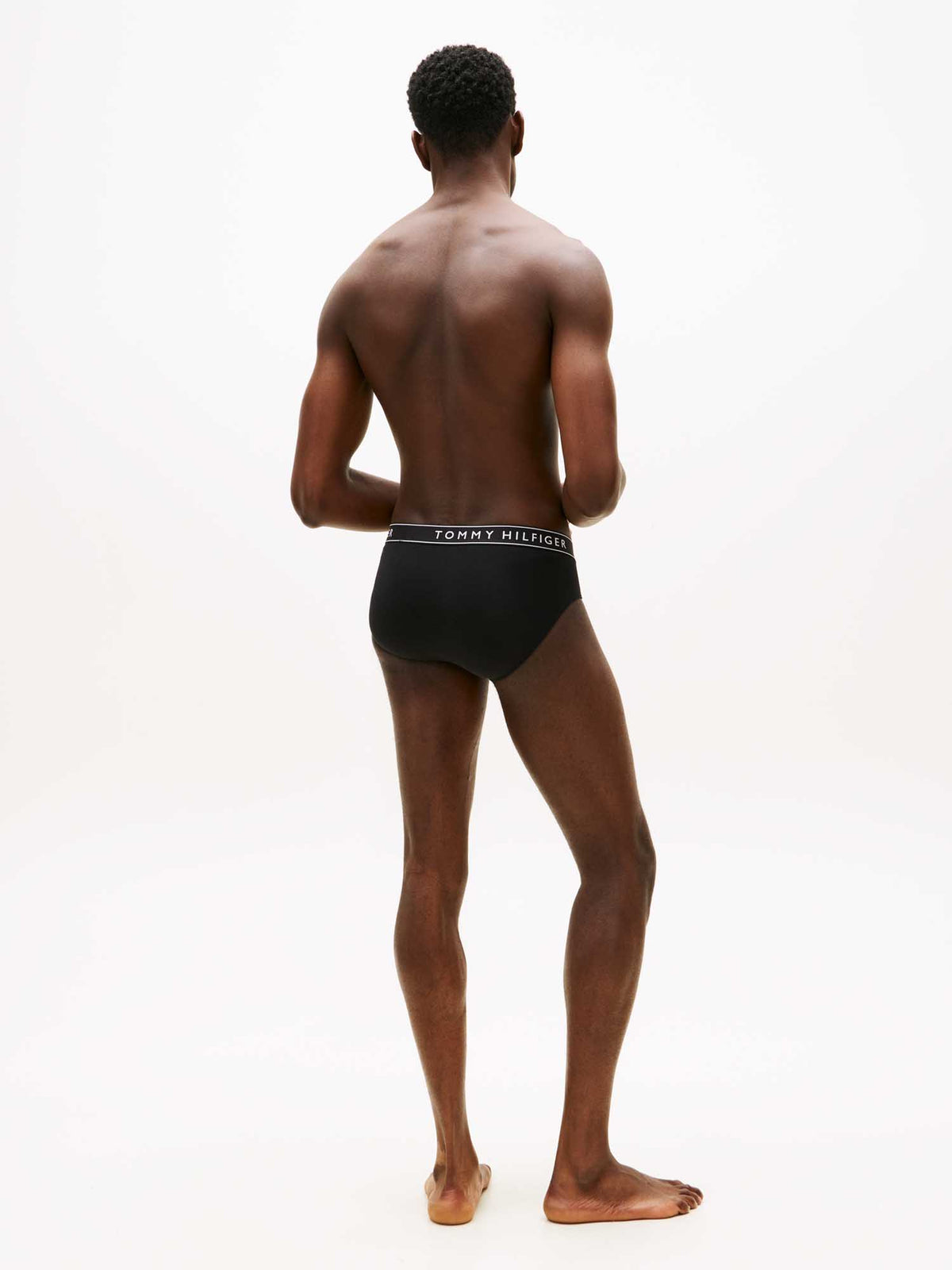 Tommy h. brief slip da unisex nero