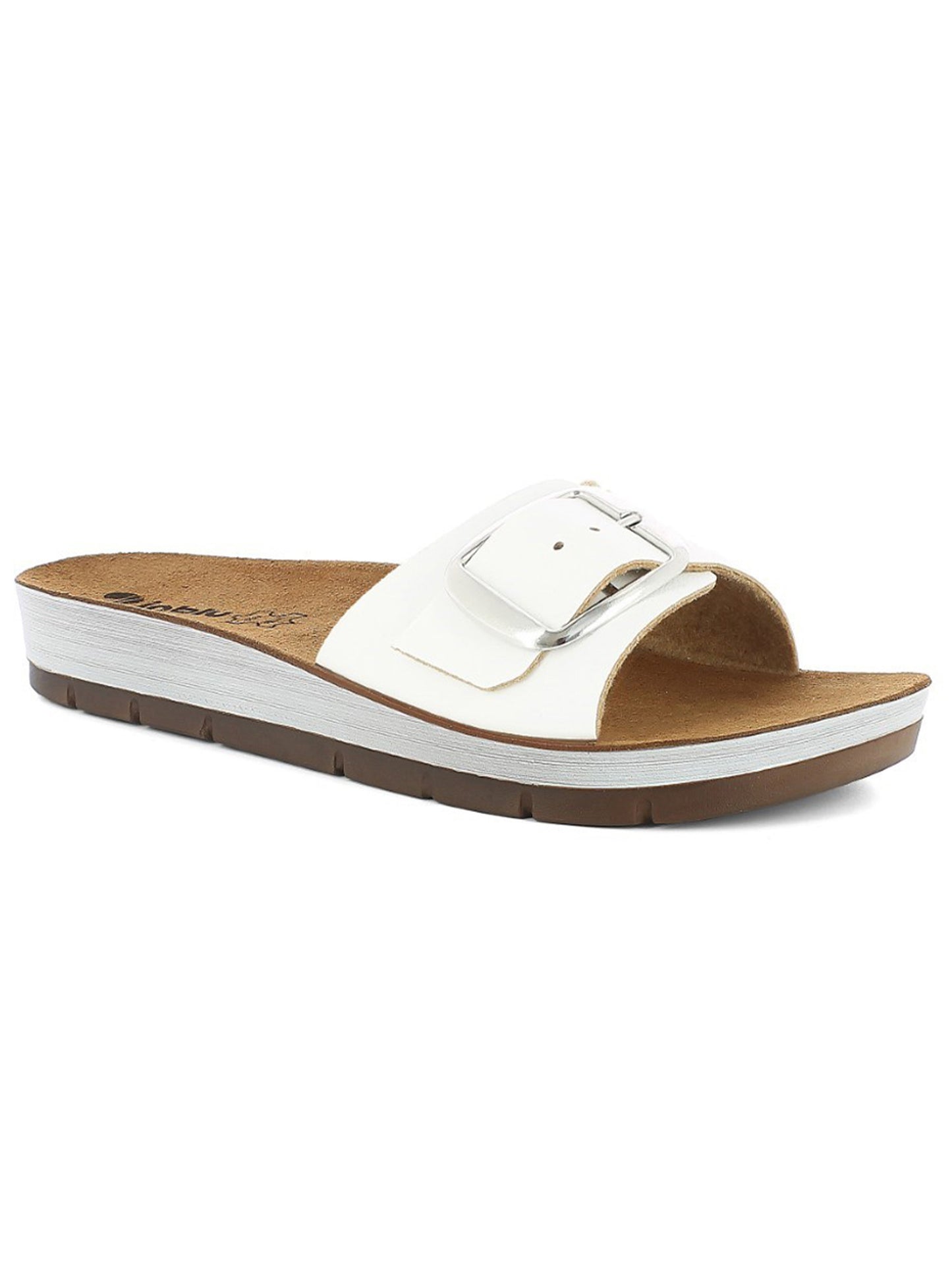 Ciabatte bianche In Blu CP 55 001 da donna per comfort quotidiano