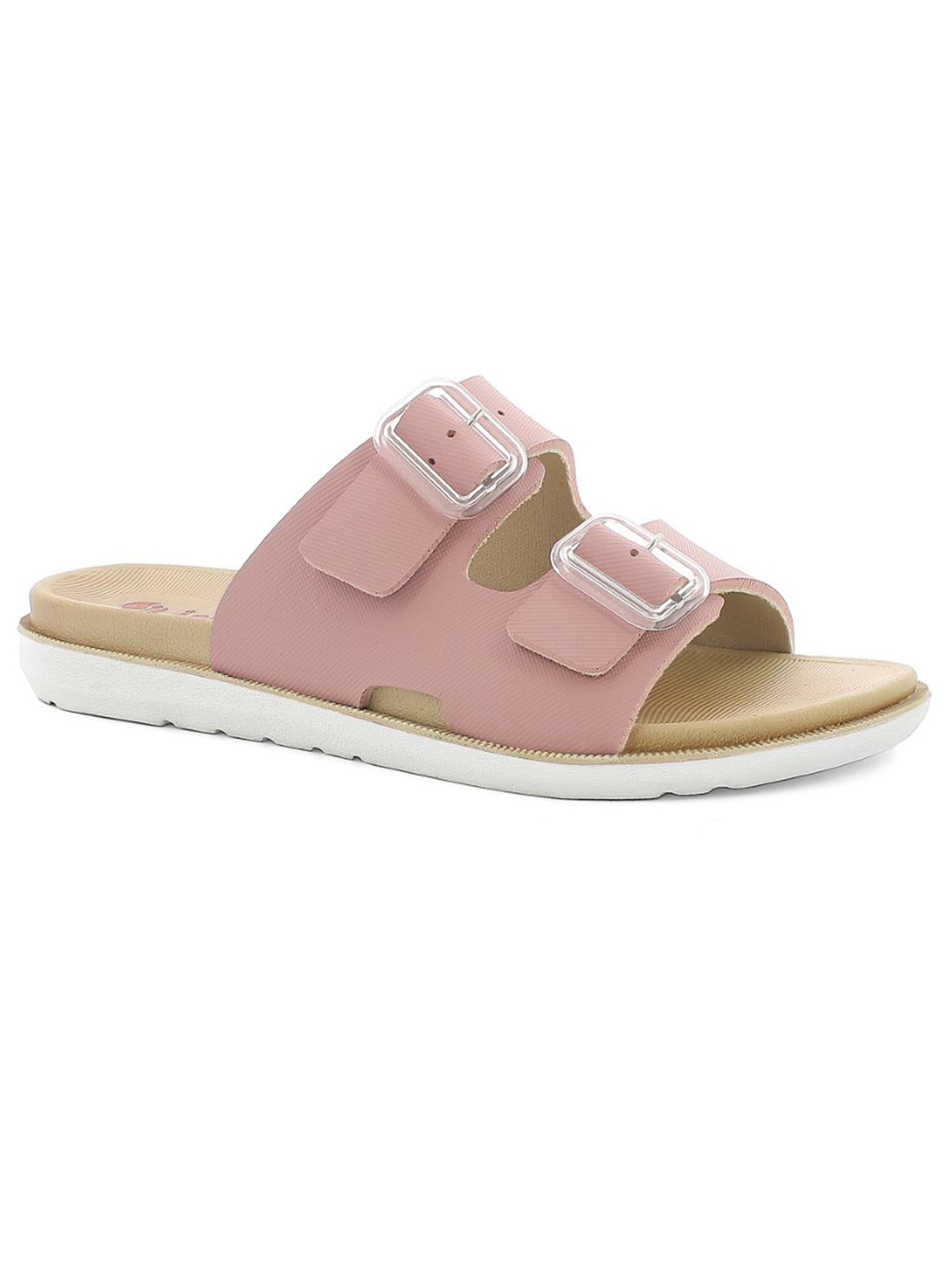 Ciabatte donna In Blu fucsia, casual e comode per tutti i giorni