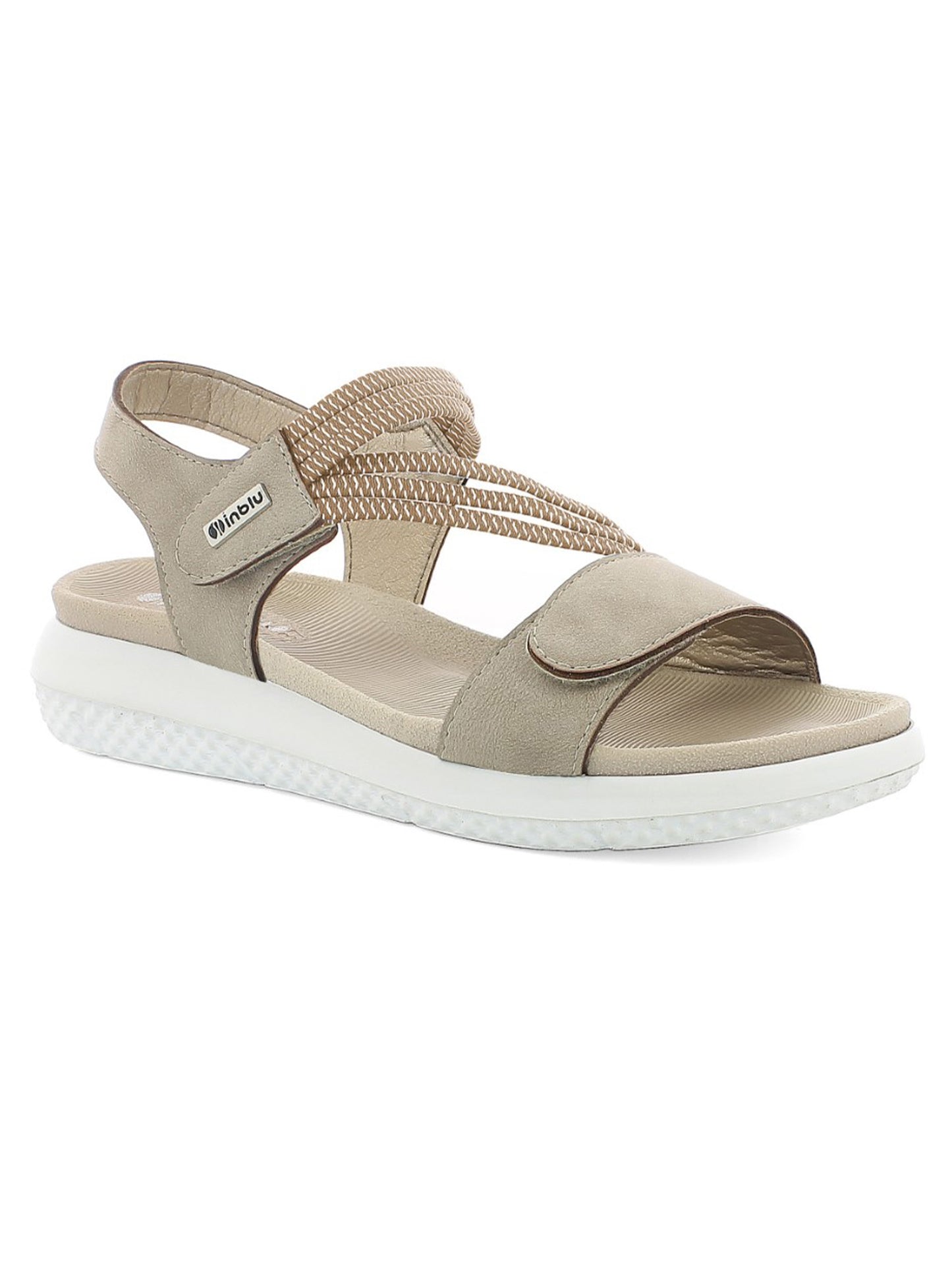 In Blu TT 33 012, ciabatte donna marroni comode e versatili