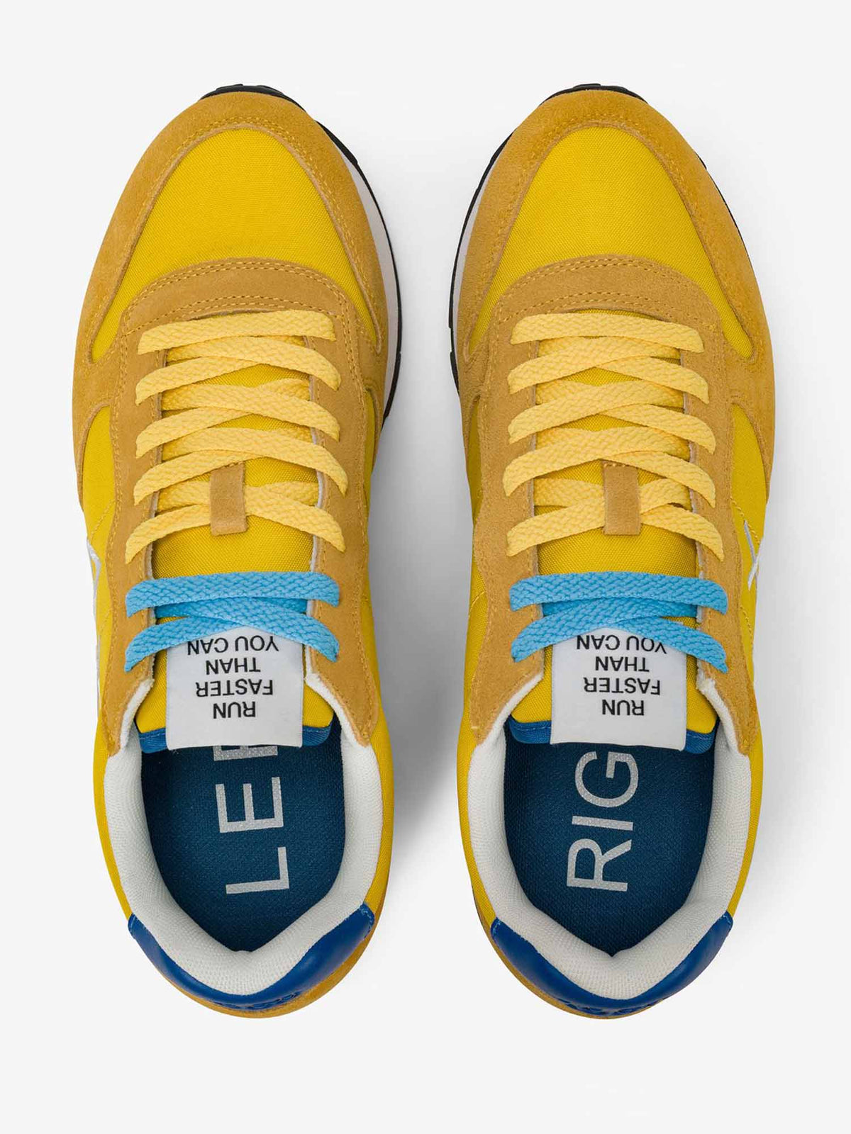 Sun68 Tom Solid, sneakers gialle da uomo dal design innovativo