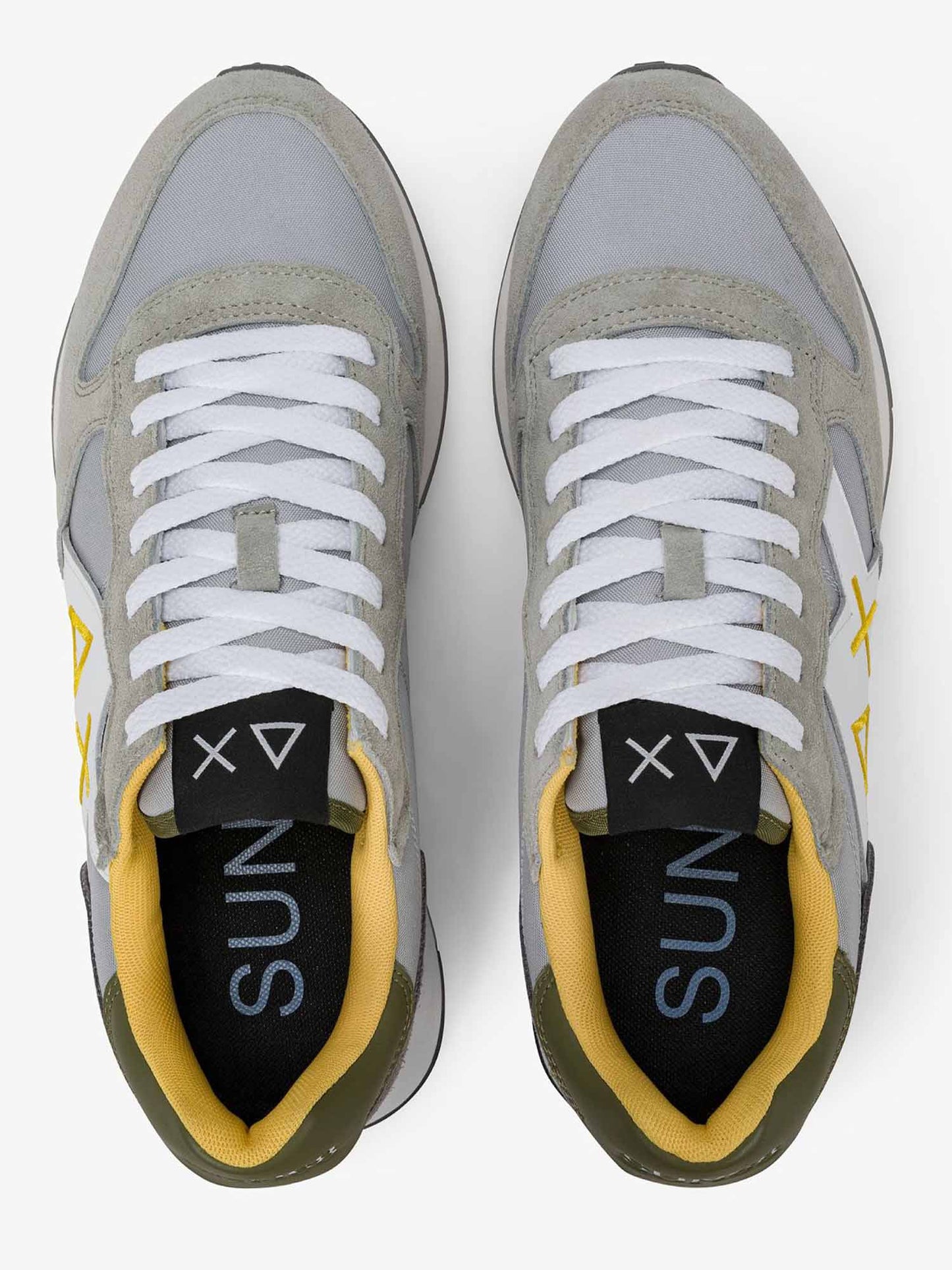 Sun68 Jaki 2.0 Solid, sneakers basse da uomo in grigio