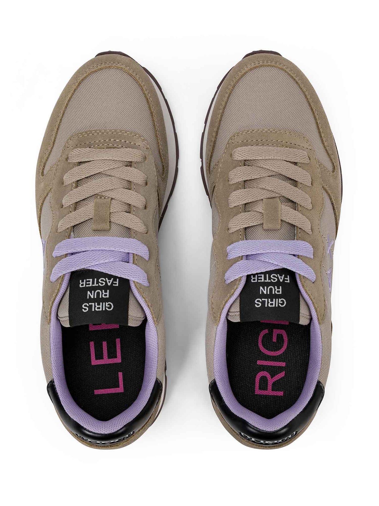 Sun68 Ally Solid, sneakers da donna beige