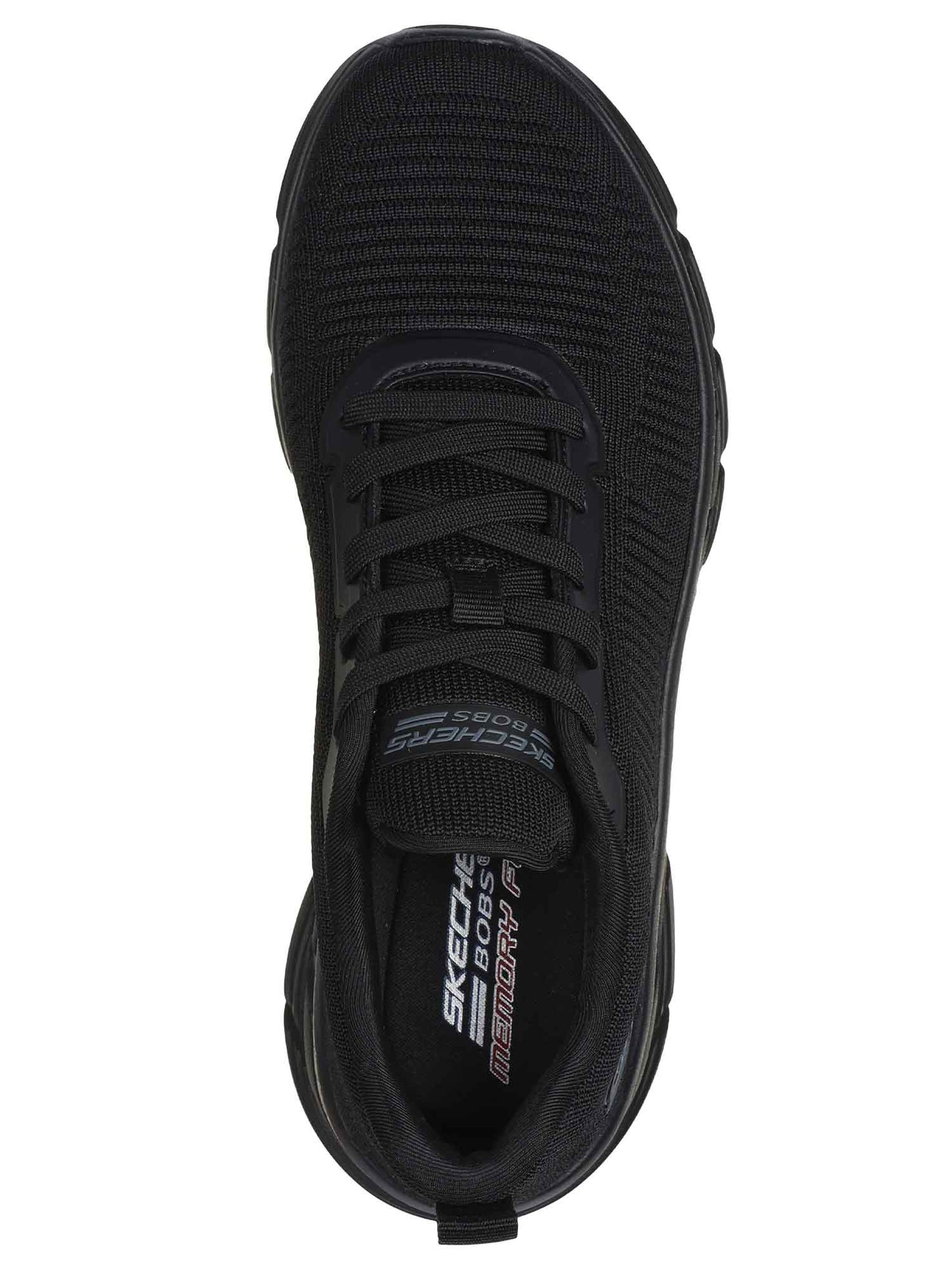 SNEAKERS BOBS B FLEX SKECHERS DA DONNA NERO