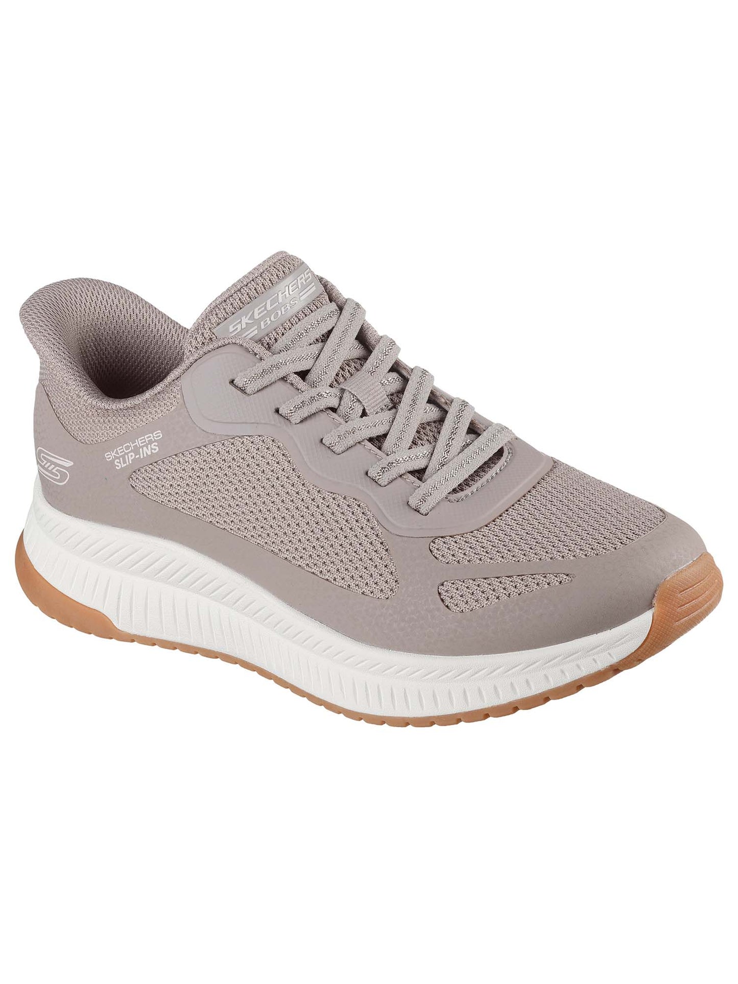 SNEAKERS BOBS SQUAD SLIP-IN SKECHERS DONNA TAUPE