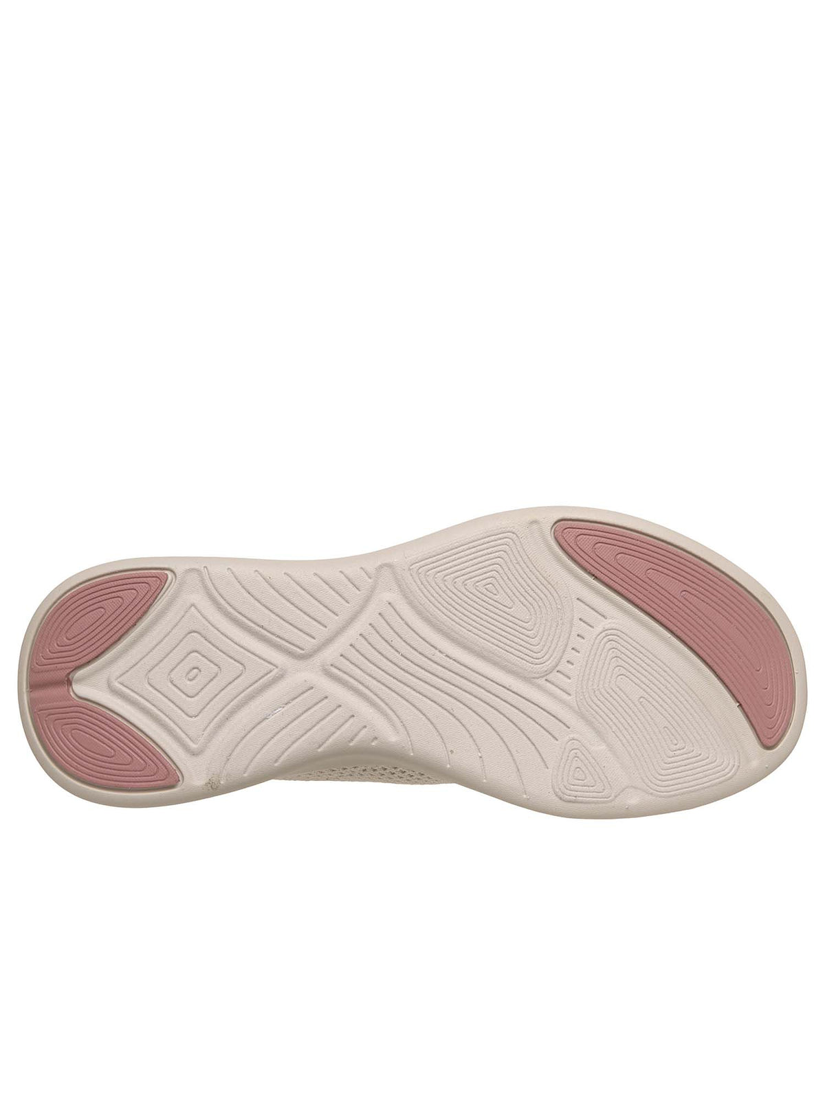 Skechers bobs flex sneakers da donna panna