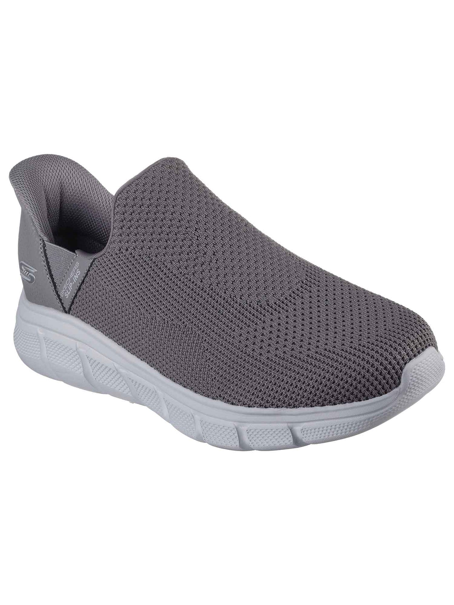 SNEAKERS BOBS SLIPIN SKECHERS UOMO GRIGIO