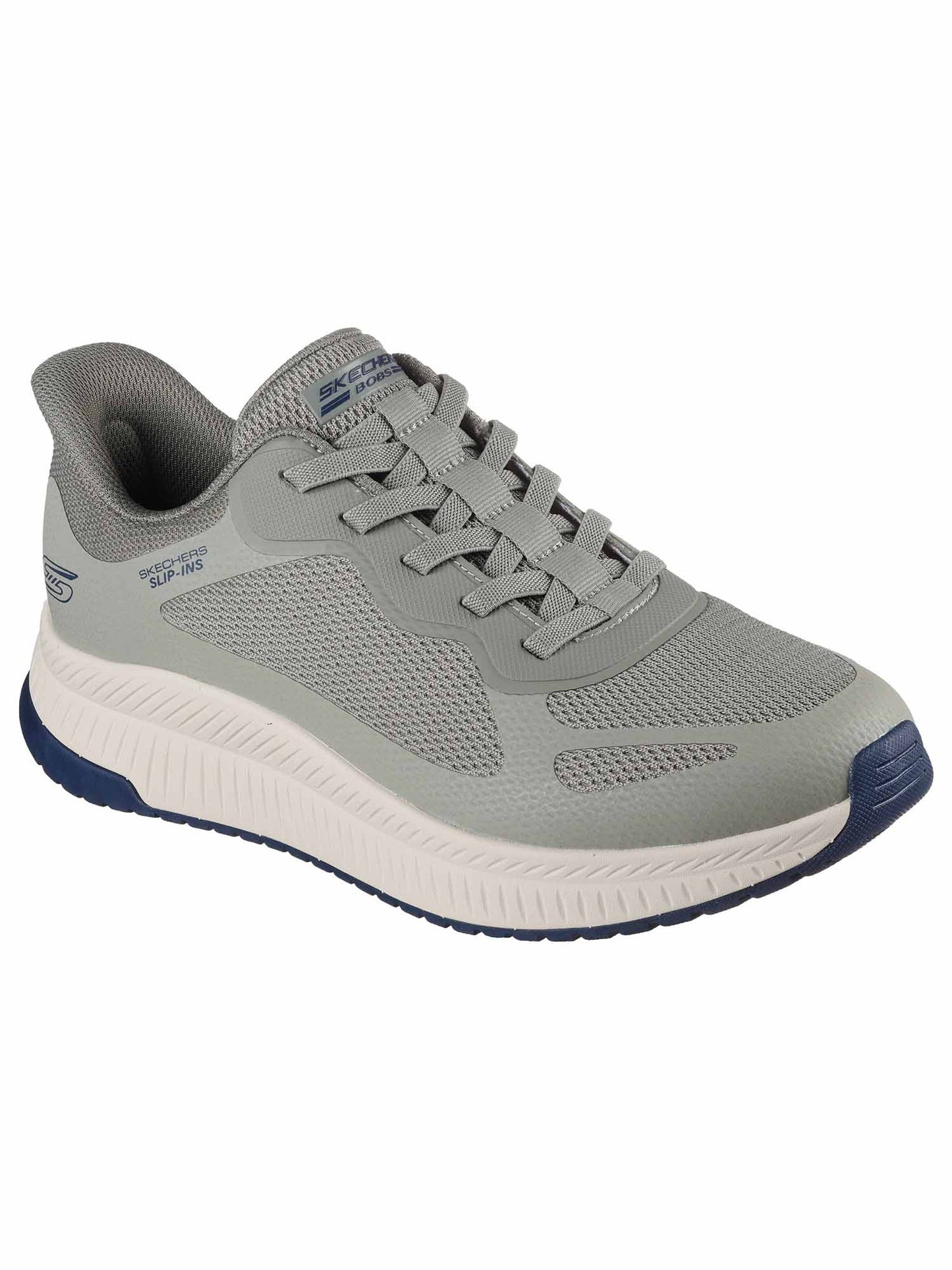 SNEAKERS BOBS SQUAD SLIP-INS SKECHERS UOMO OLIVA