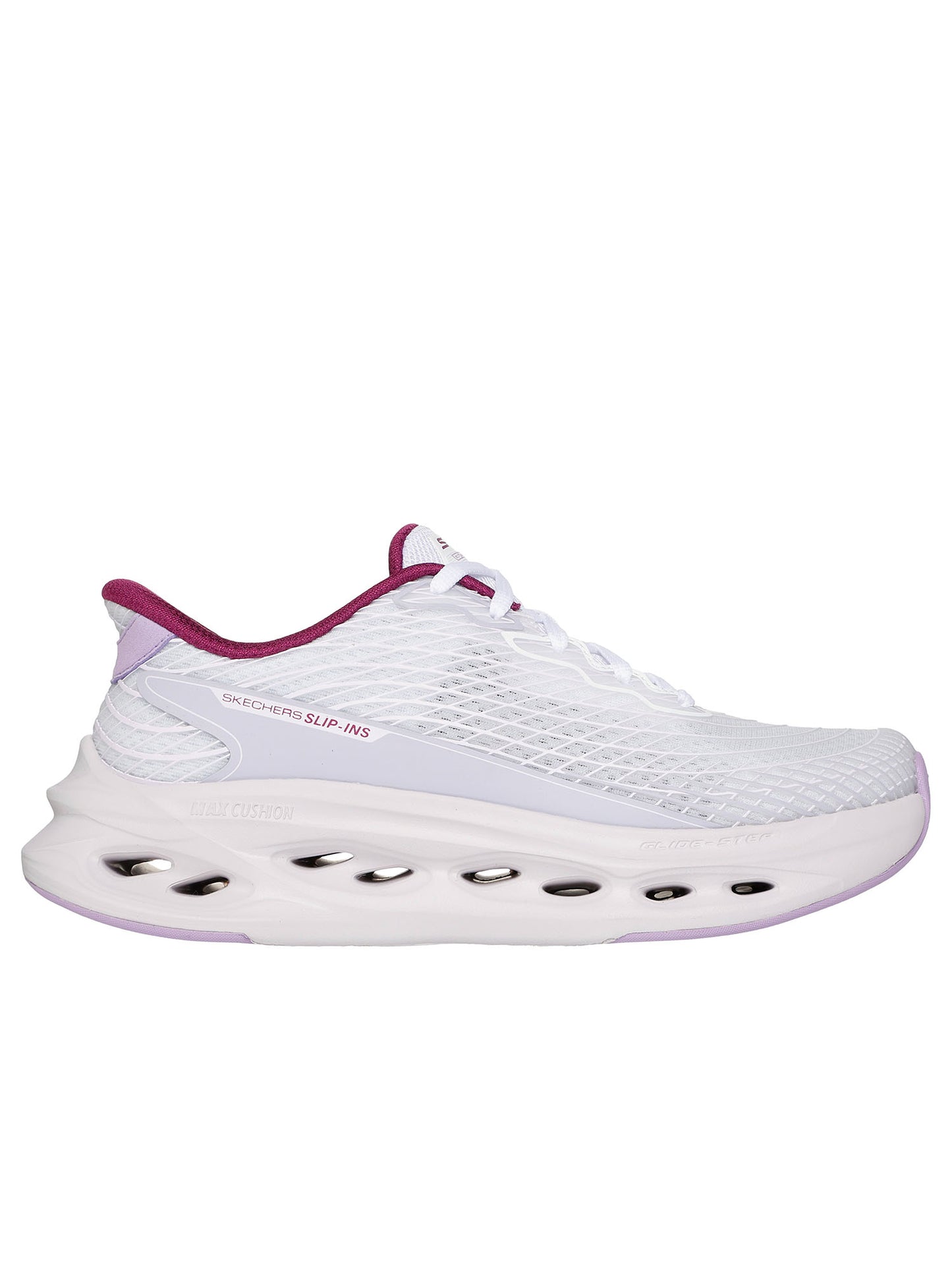 SLIP-INS MAX CUSHIONING SKECHERS DA DONNA BIANCO
