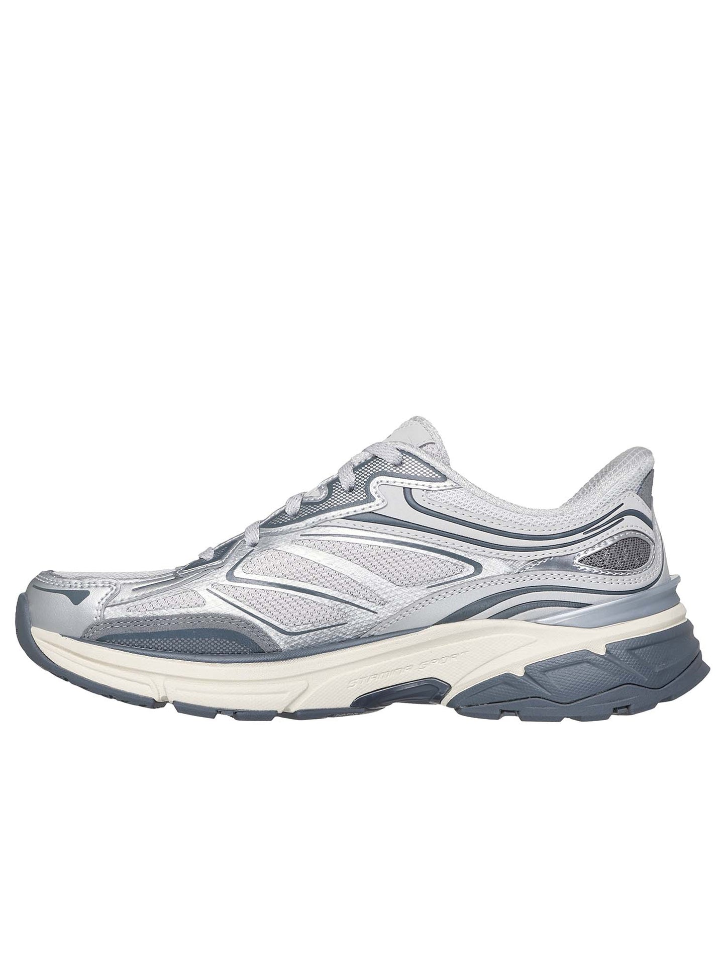 SLIP-INS STAMINA SPORT SKECHERS DA DONNA ARGENTO