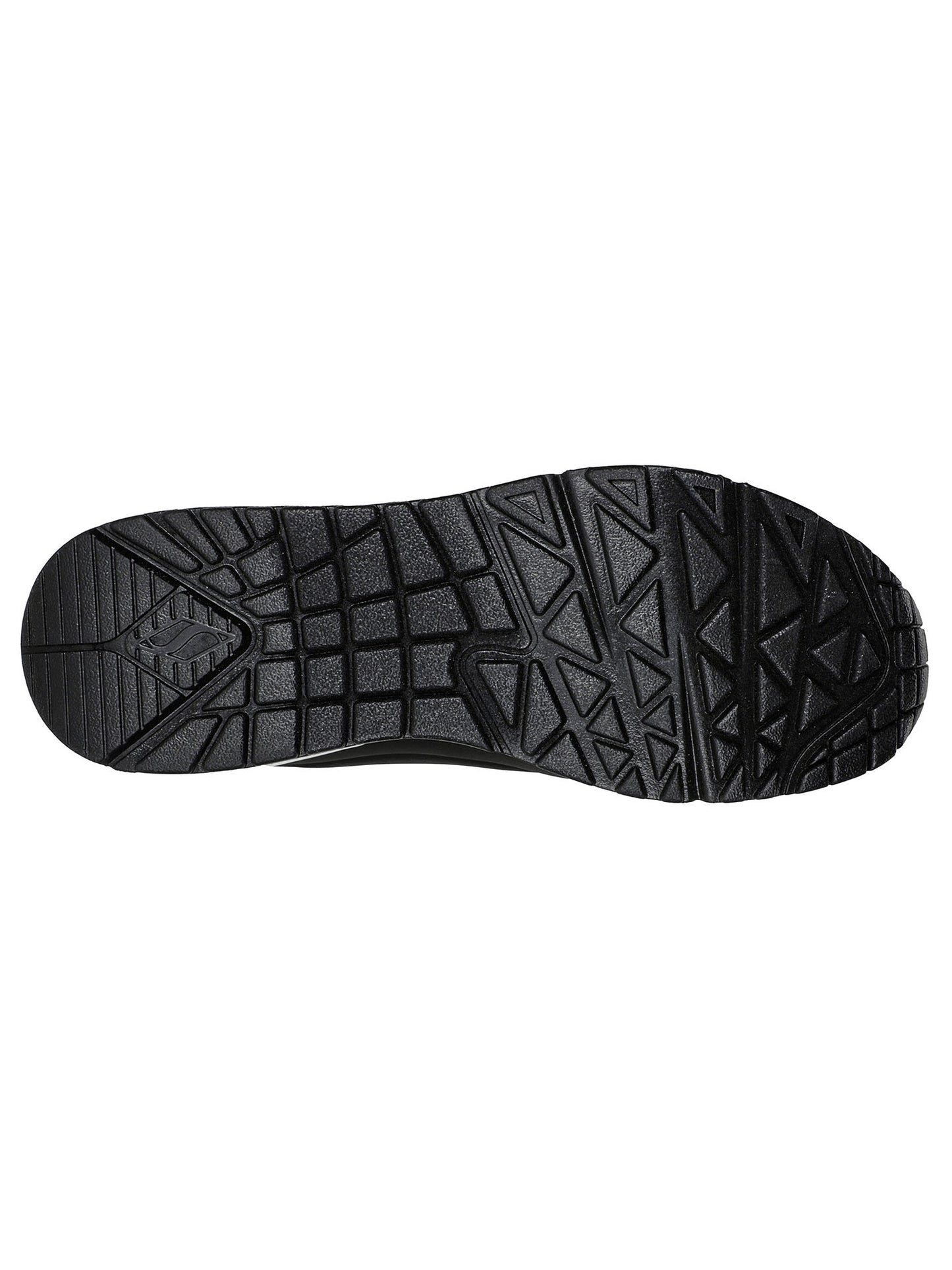SNEAKERS UNO GOLDEN AIR SKECHERS DONNA NERO-BIANCO