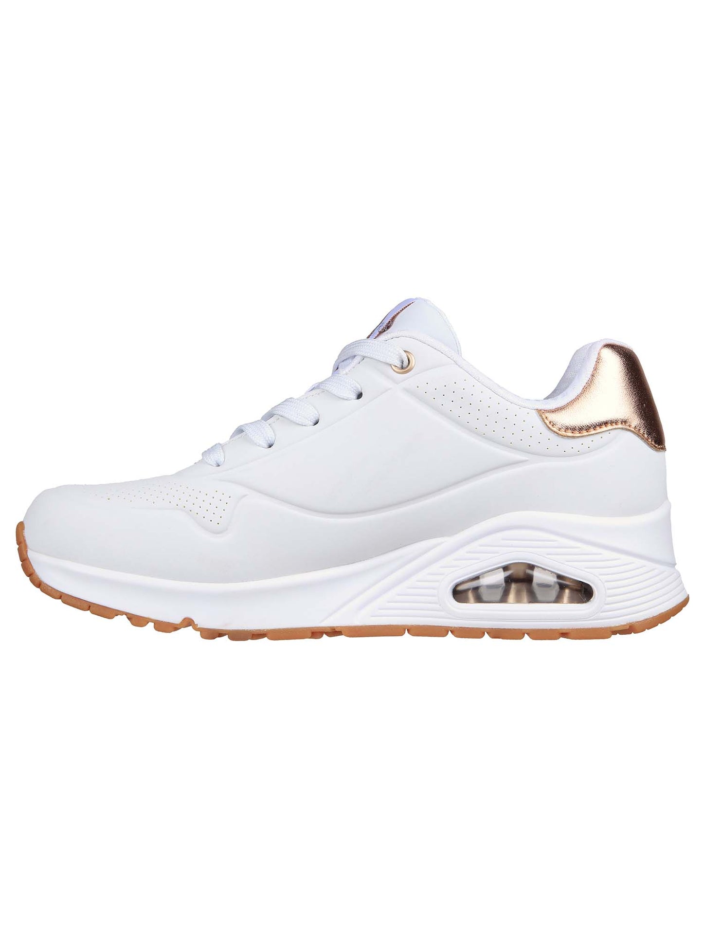 SNEAKERS UNO GOLDEN AIR SKECHERS DA DONNA BIANCO
