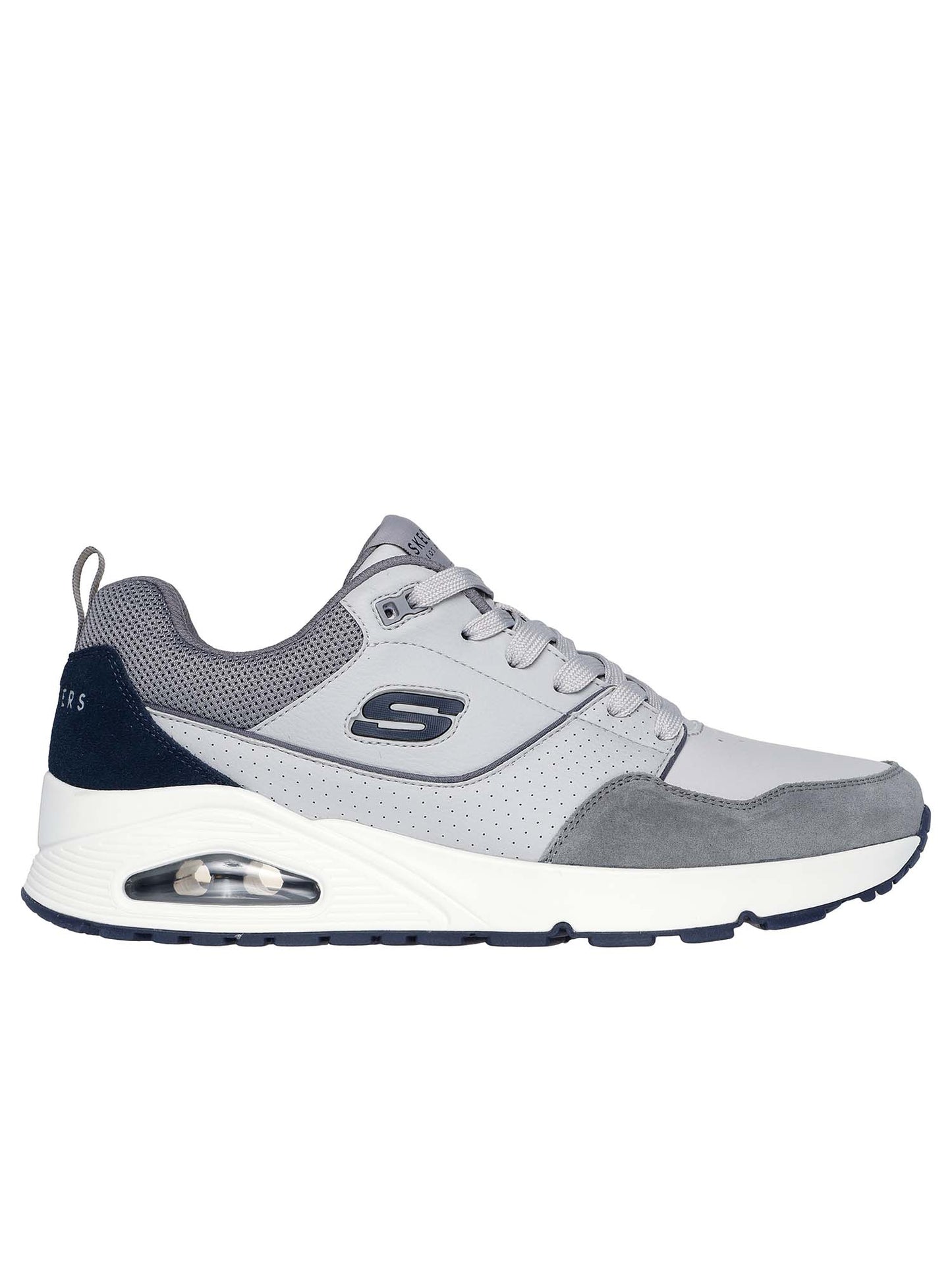 SNEAKERS UNO RETRO ONE SKECHERS DA UOMO GRIGIO