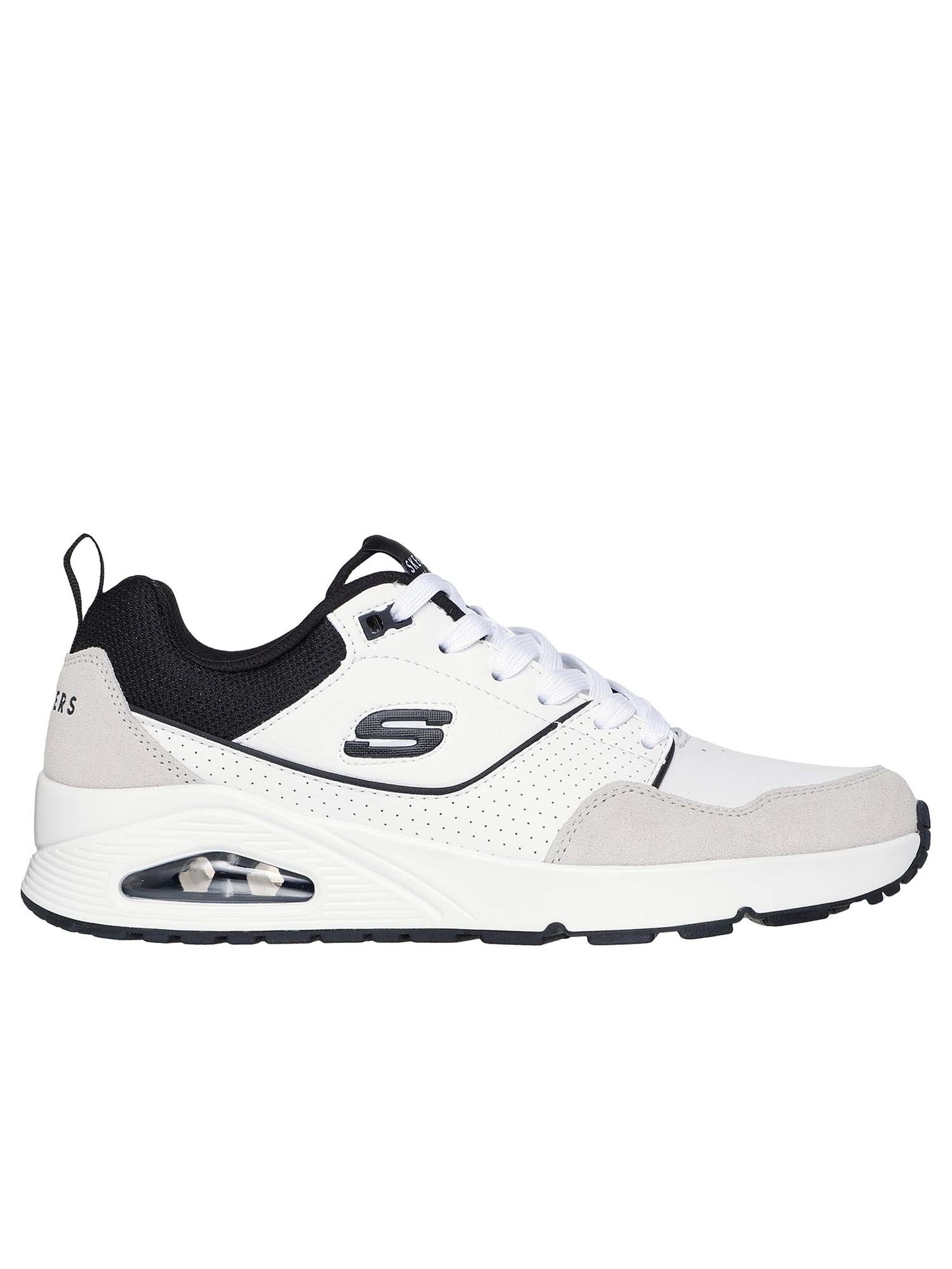 SNEAKERS UNO RETRO ONE SKECHERS DA UOMO BIANCO
