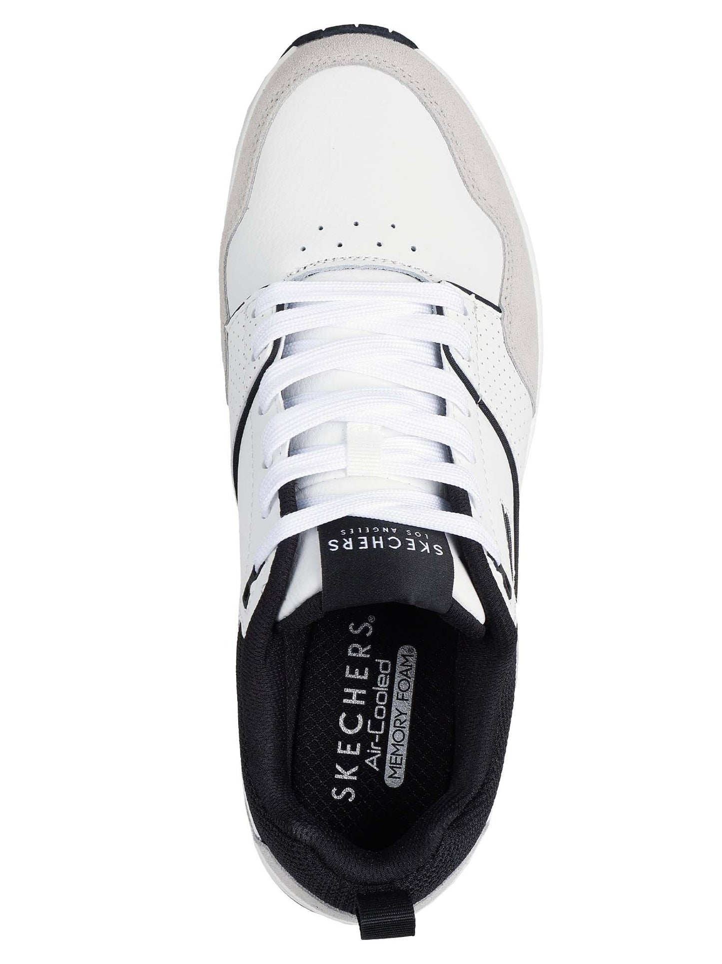 SNEAKERS UNO RETRO ONE SKECHERS DA UOMO BIANCO