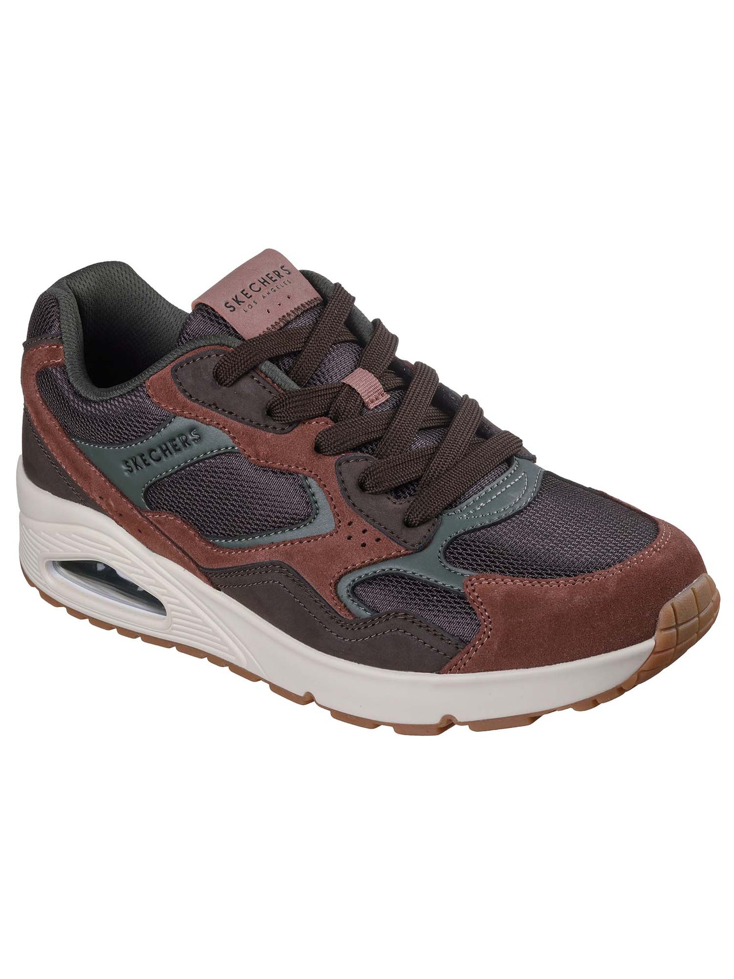 SNEAKERS UNO SKECHERS DA UOMO MARRONE