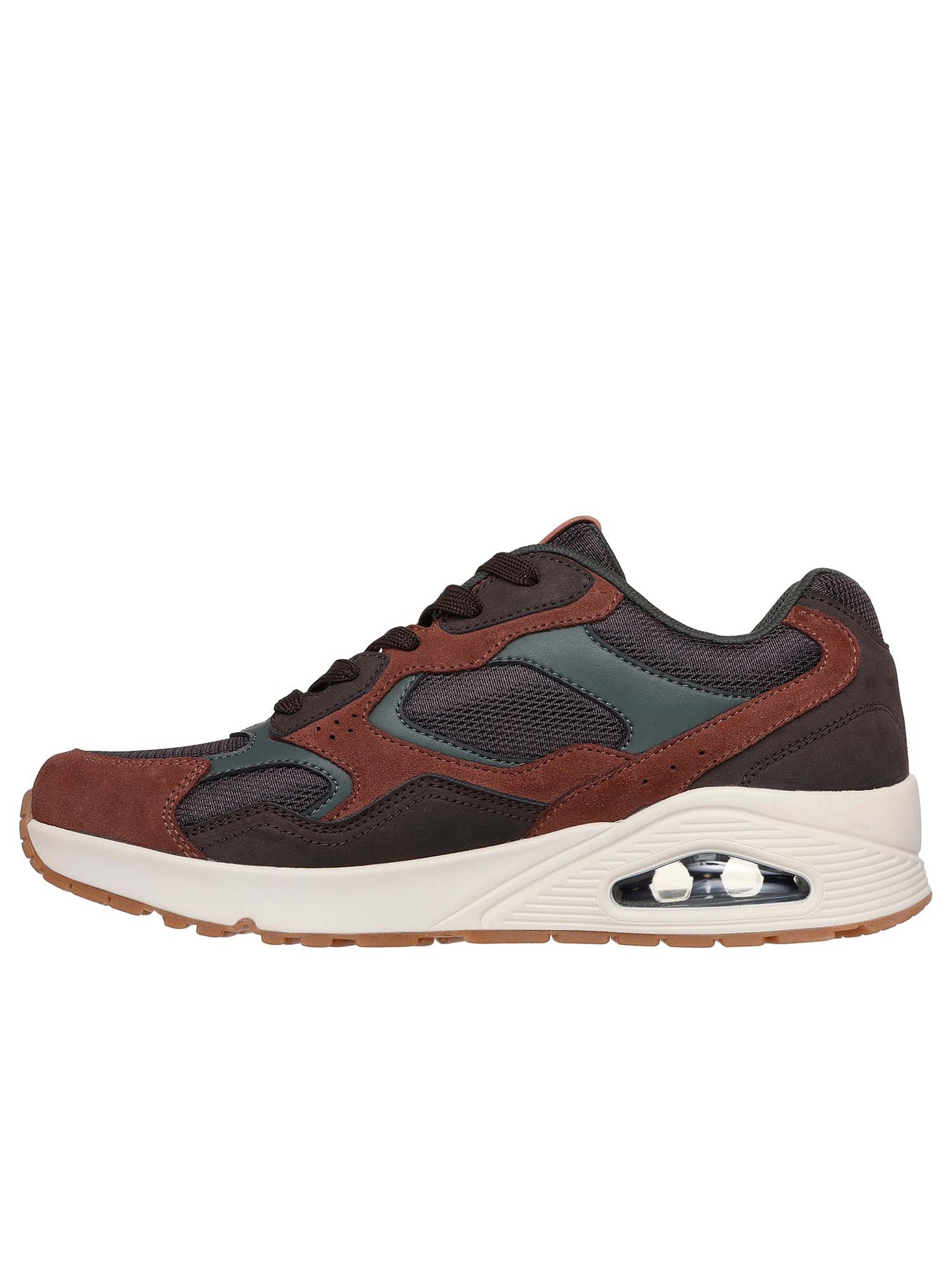 SNEAKERS UNO SKECHERS DA UOMO MARRONE
