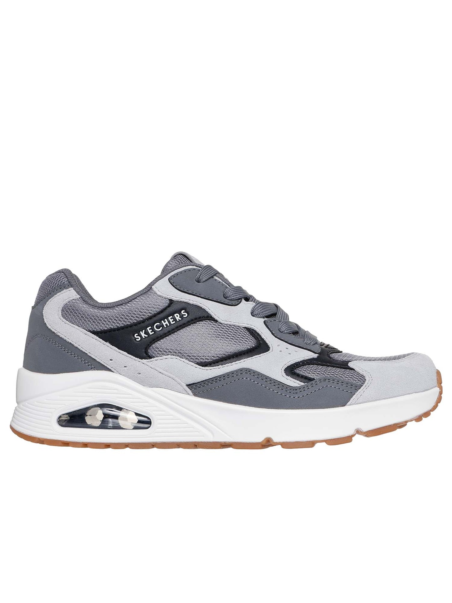 SNEAKERS UNO SKECHERS DA UOMO GRIGIO