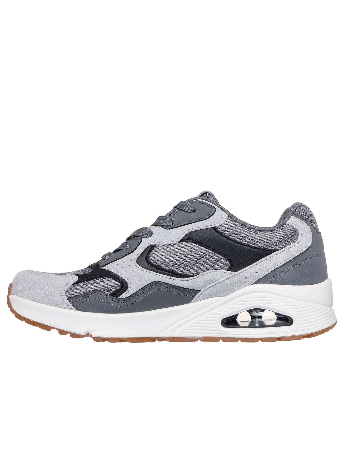 SNEAKERS UNO SKECHERS DA UOMO GRIGIO