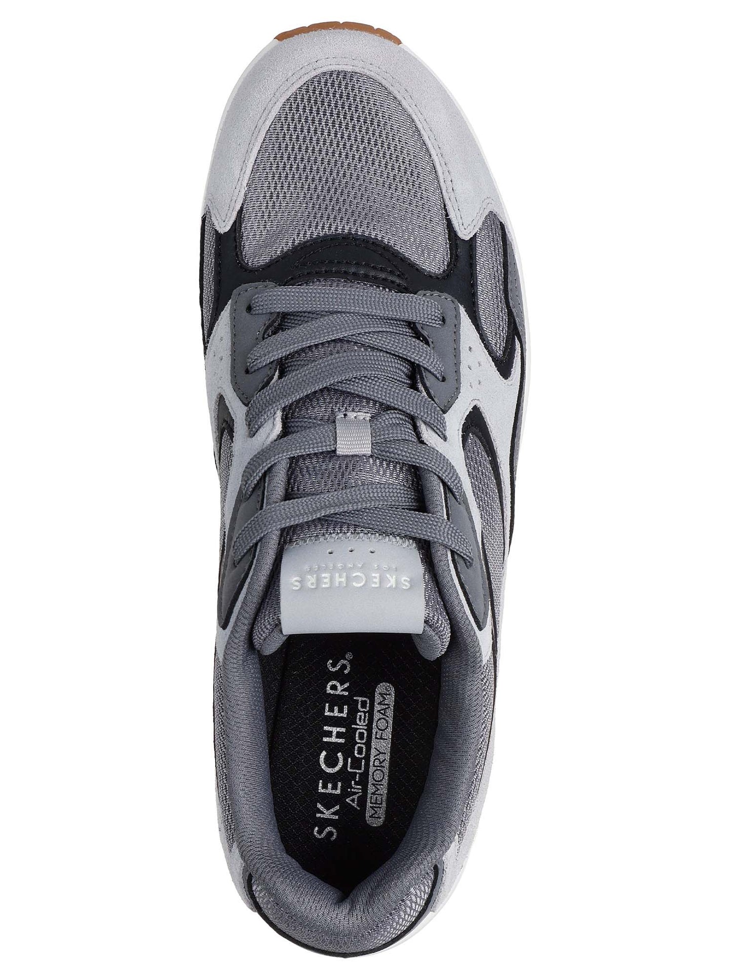 SNEAKERS UNO SKECHERS DA UOMO GRIGIO