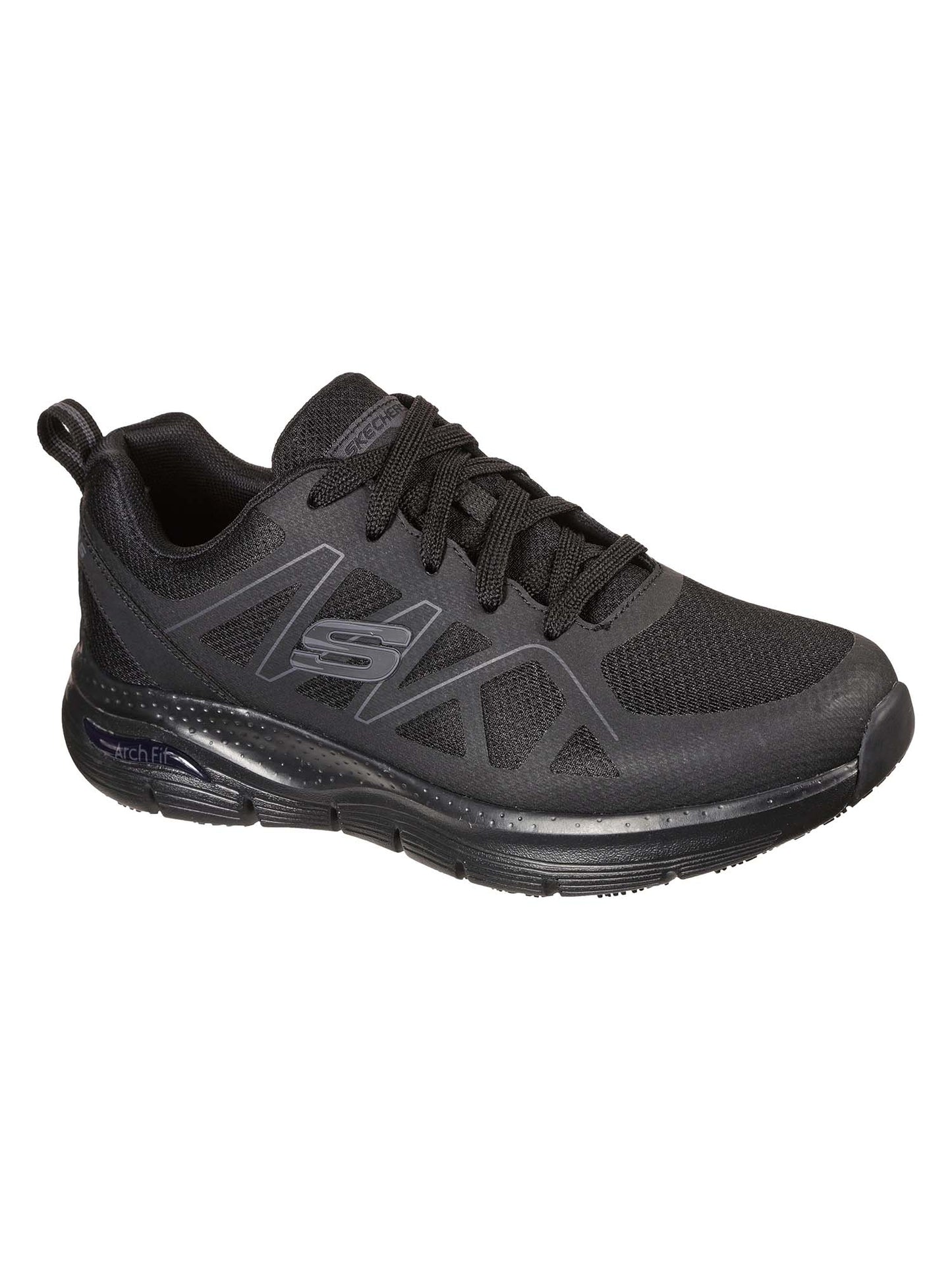 SCARPA DA LAVORO ARCK FIT SR SKECHERS DA UOMO NERO