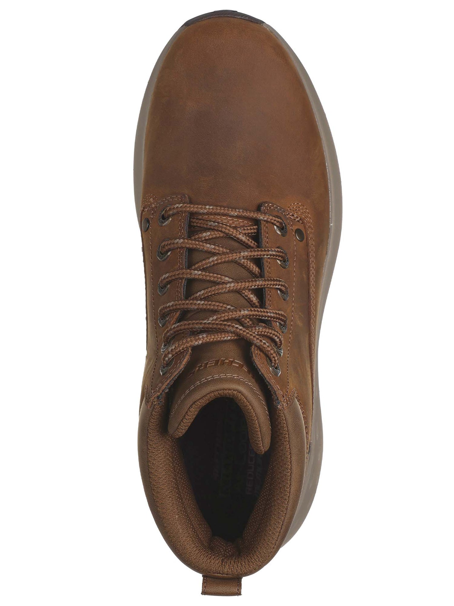 SCARPONCINO RELAXED FIT SKECHERS DA UOMO MARRONE