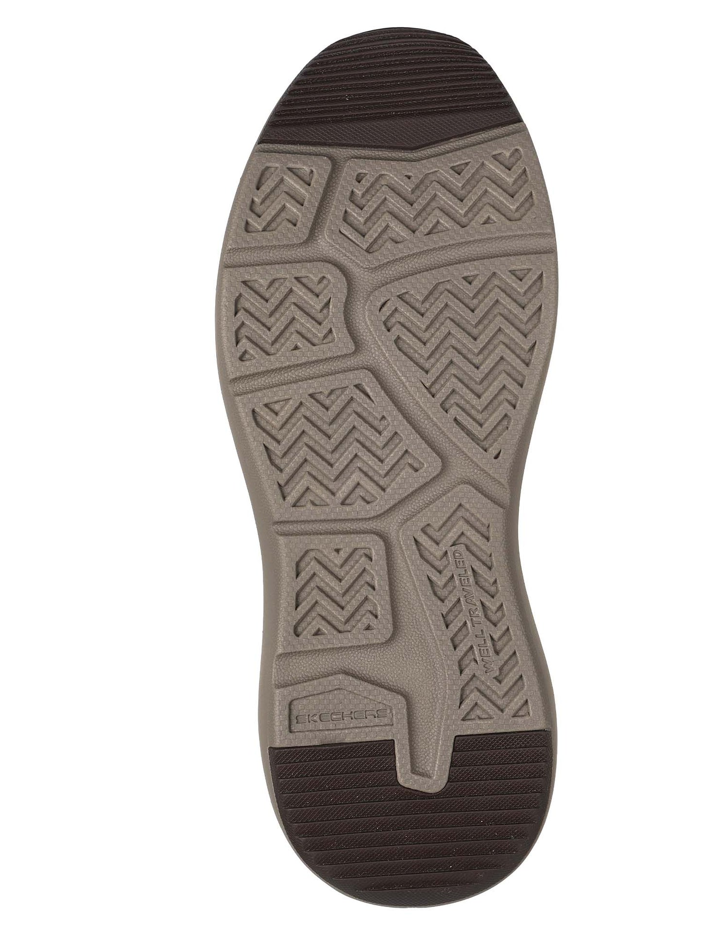 SCARPONCINO RELAXED FIT SKECHERS DA UOMO MARRONE