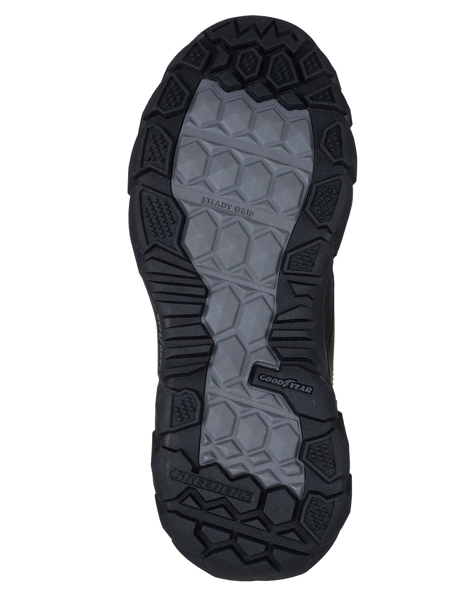 SCARPONCINO SANTORO SKECHERS DA UOMO NERO
