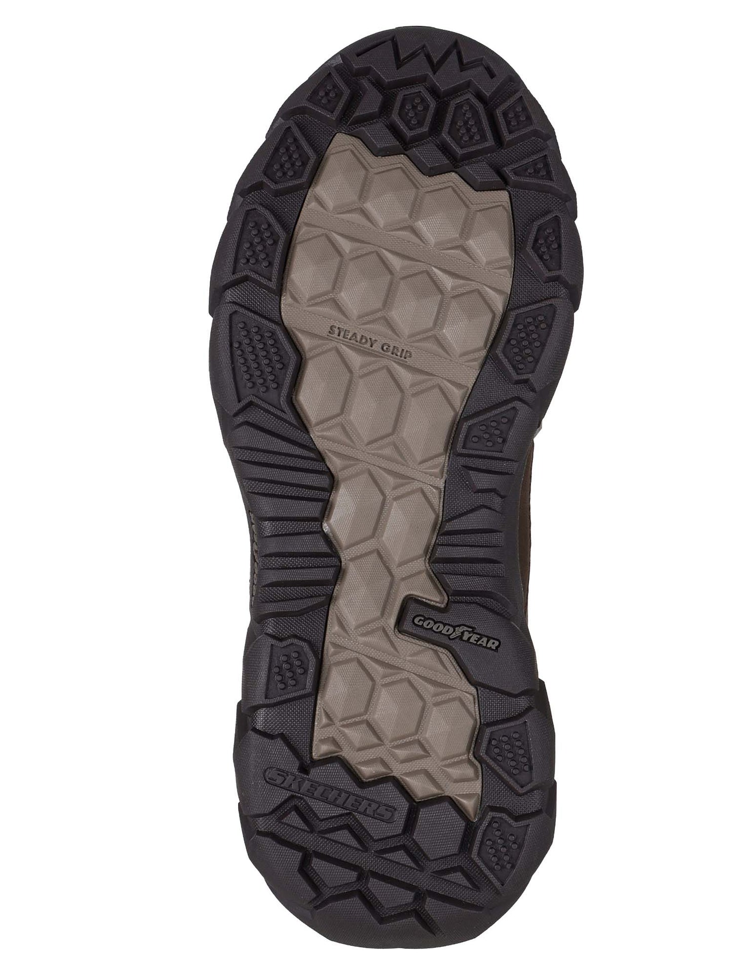 SCARPONCINO SANTORO SKECHERS DA UOMO MARRONE