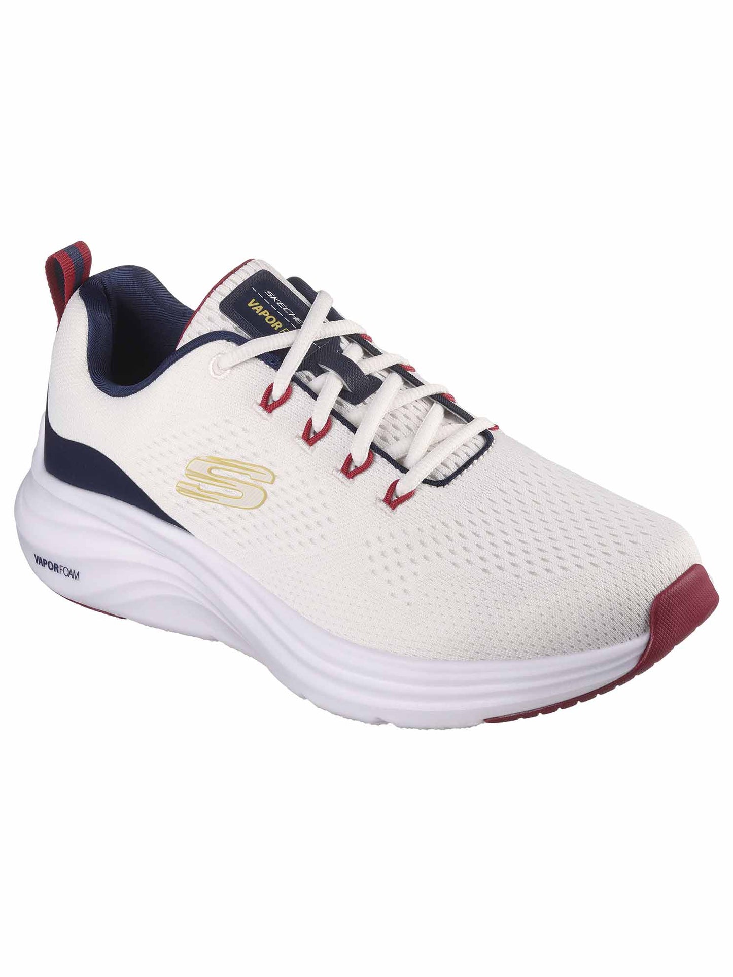 SNEAKERS VAPOR FOAM SKECHERS UOMO BIANCO