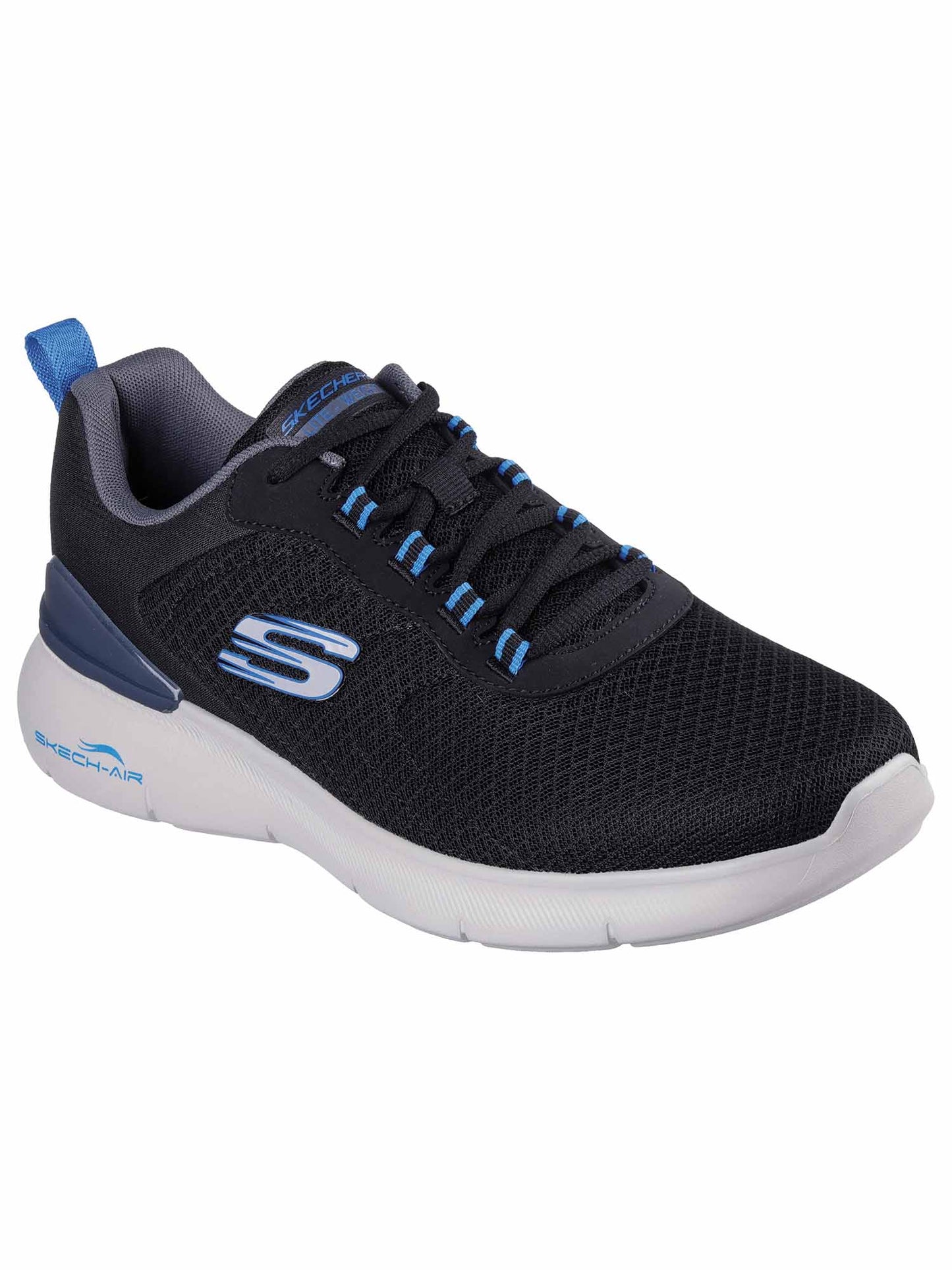 SNEAKERS SKECH AIR SKECHERS UOMO NERO