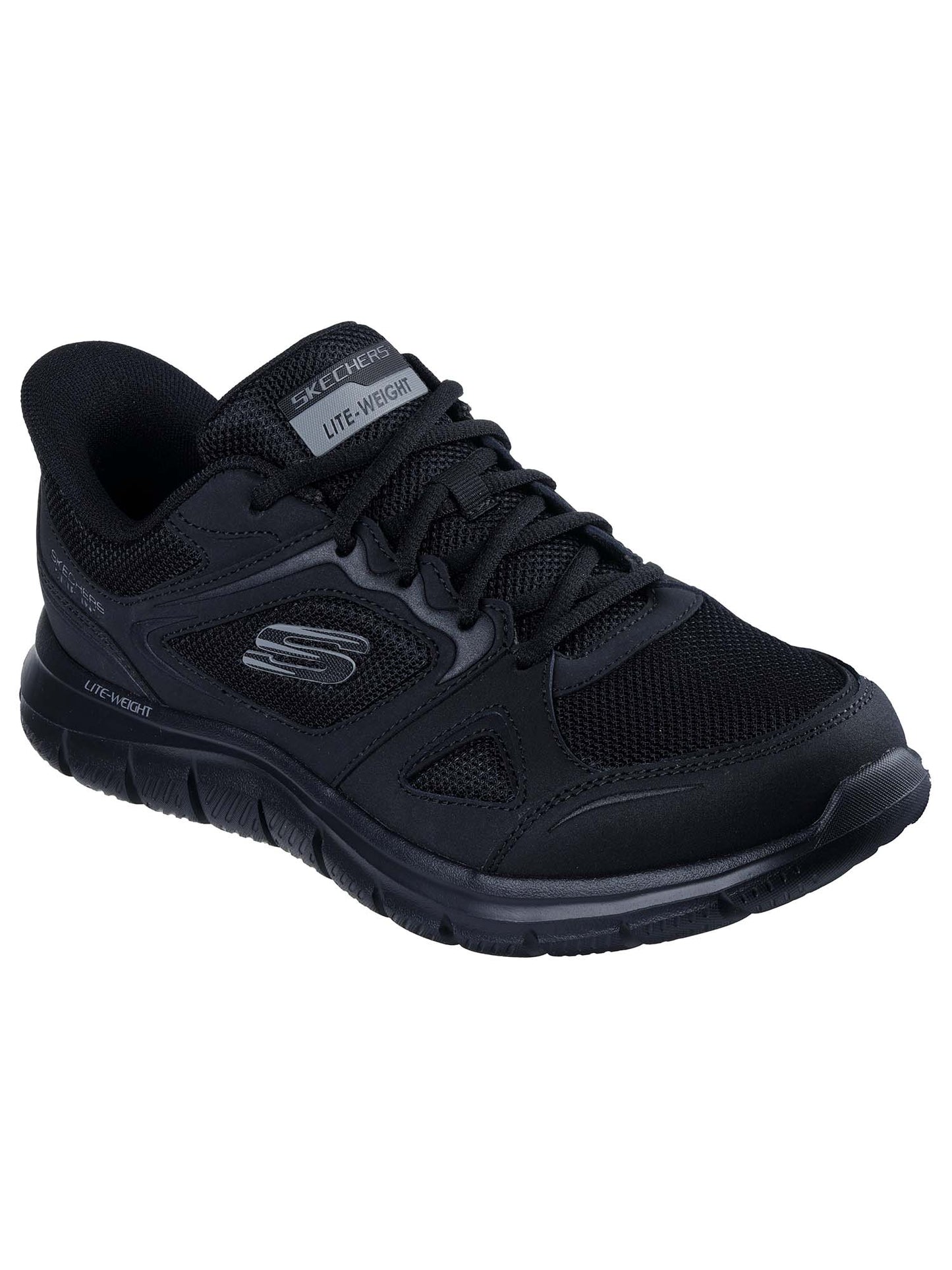 SLIP-INS TRACK EZRAL SKECHERS DA UOMO NERO