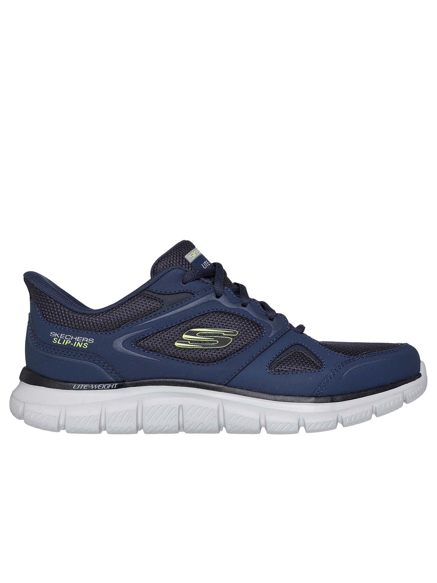 SLIP-INS TRACK EZRAL SKECHERS DA UOMO BLU