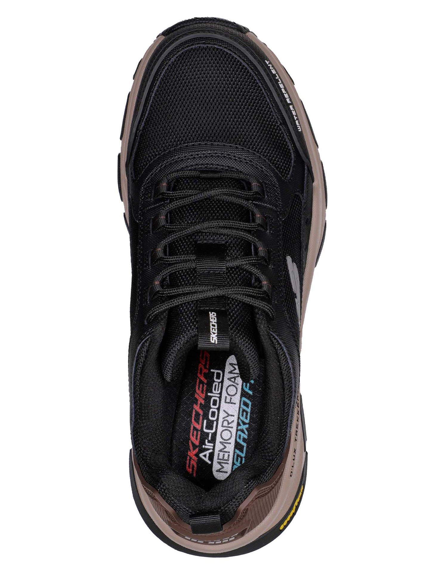 SNEAKERS RELAXED FIT SKECHERS DA UOMO NERO