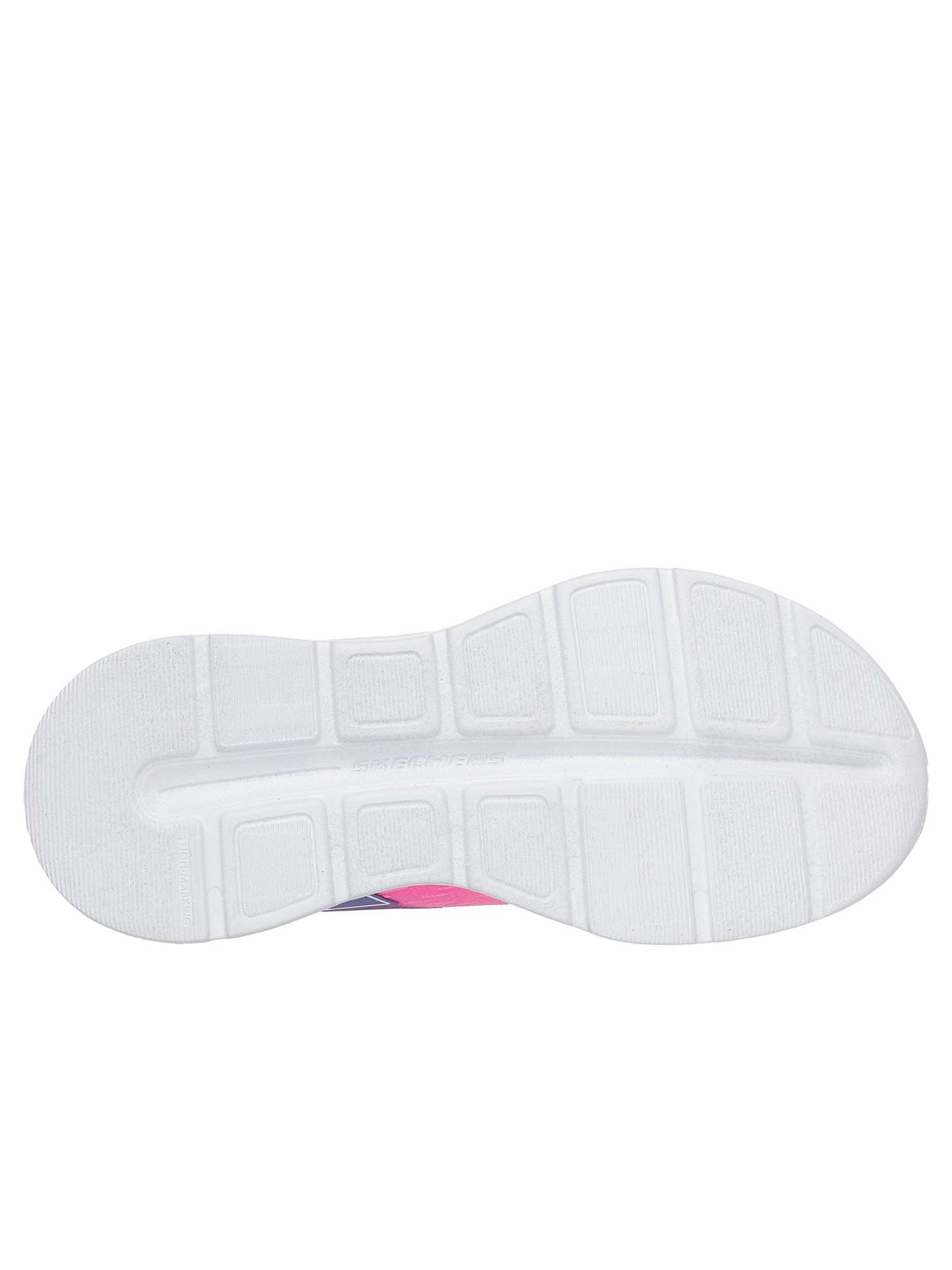 SNEAKERS GLIDE-STEP LIGHTS SKECHERS DA BAMBINA FUCSIA