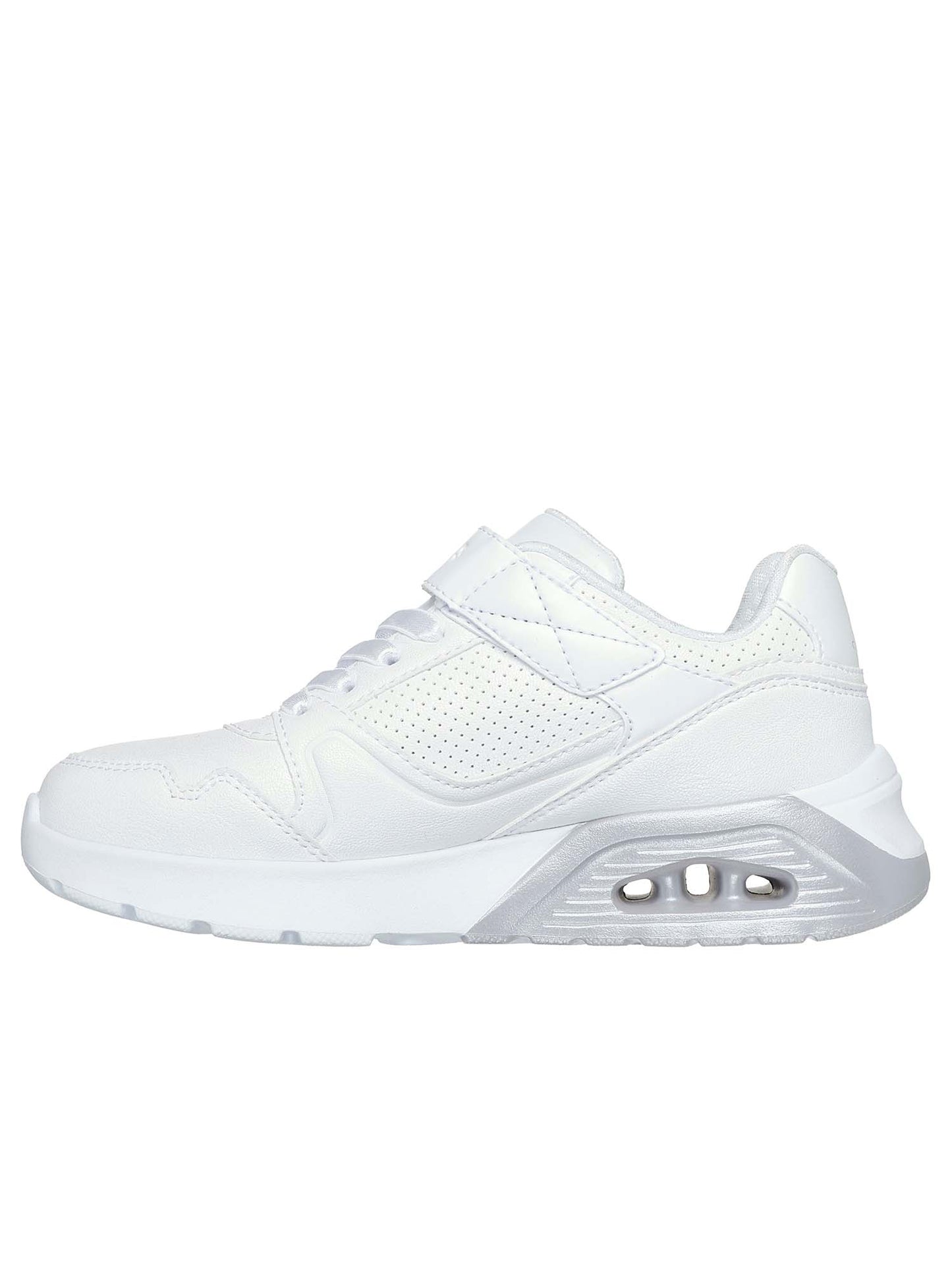 SNEAKERS UNO LITE 2.0 CHIC SHIMMER SKECHERS DA BAMBINA BIANCO